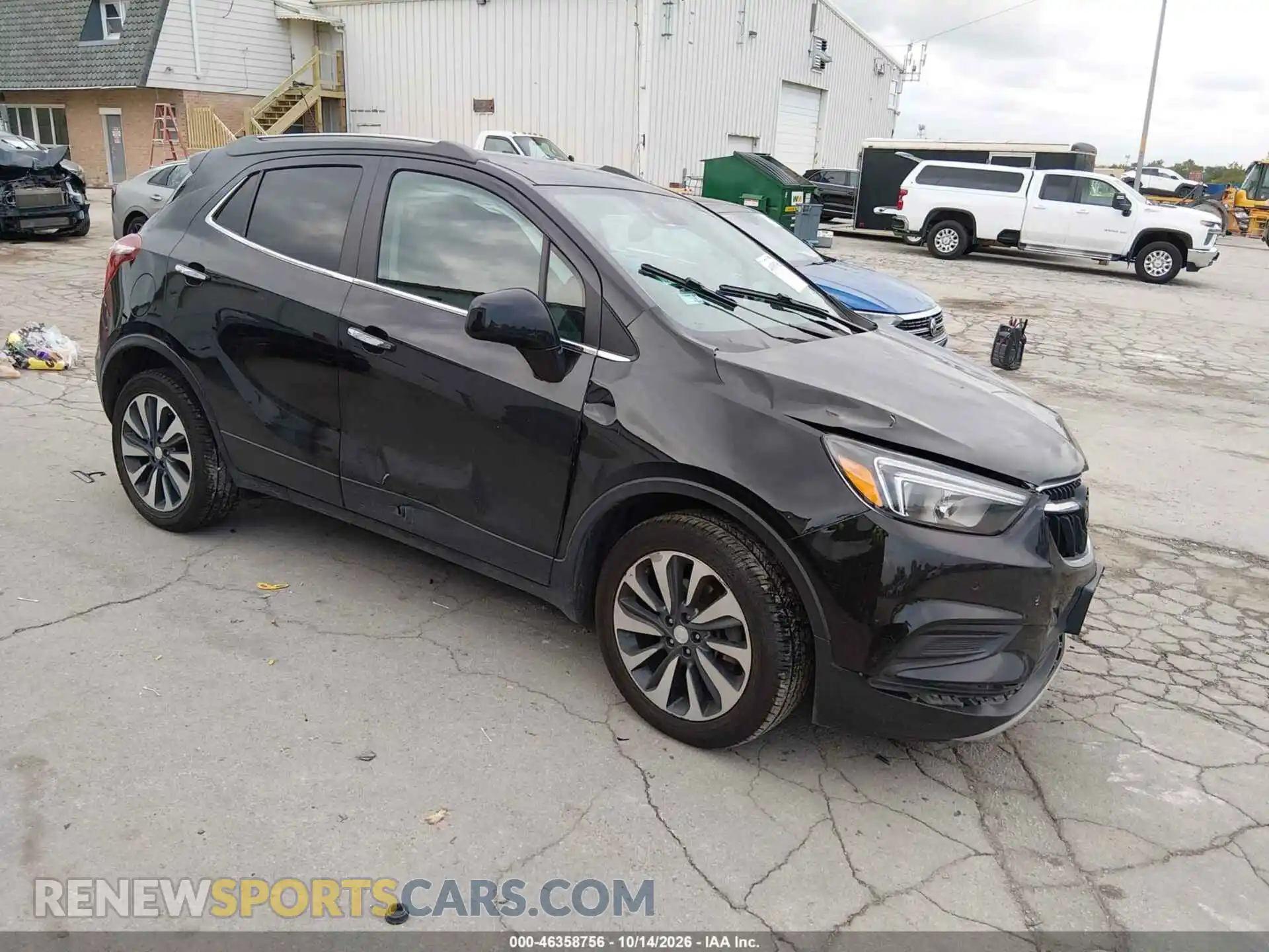 1 Photograph of a damaged car KL4CJESM2NB508130 BUICK ENCORE 2022