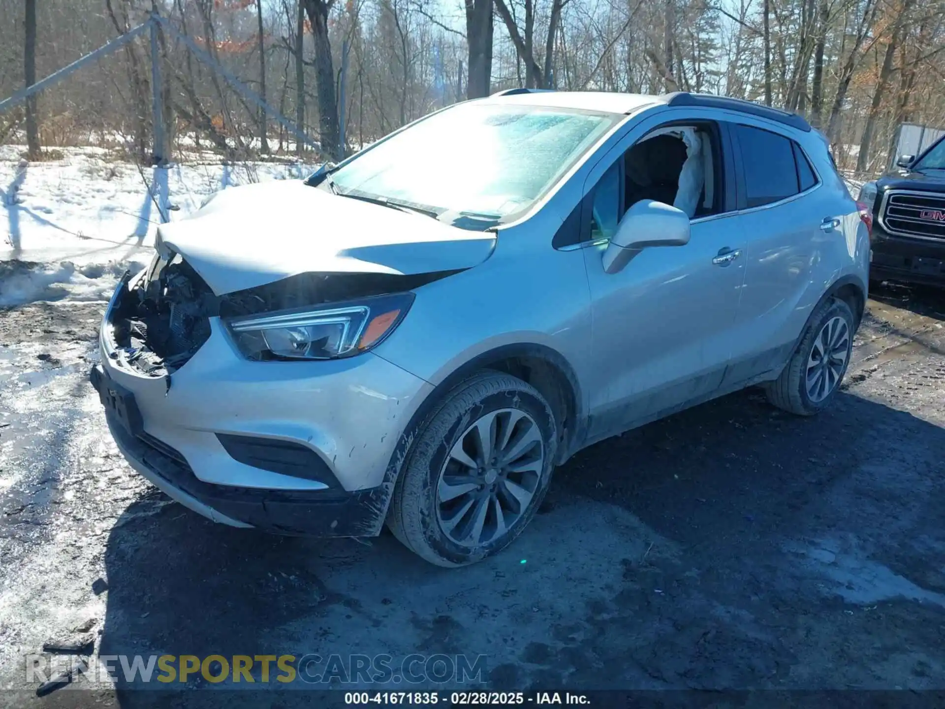 2 Photograph of a damaged car KL4CJESM2NB535795 BUICK ENCORE 2022