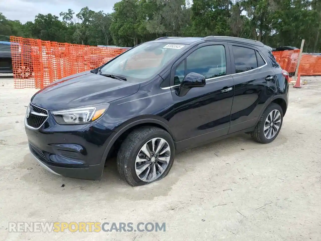 1 Photograph of a damaged car KL4CJESM2NB558686 BUICK ENCORE 2022