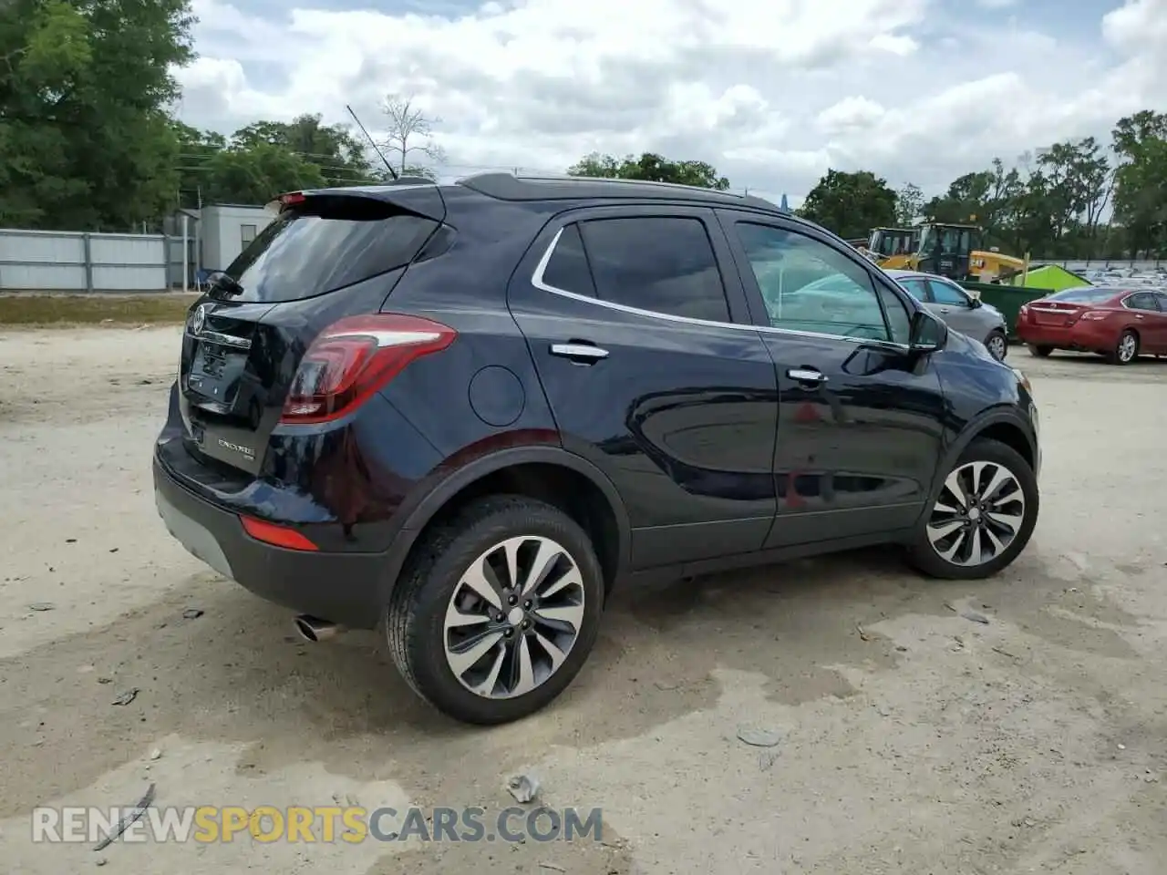 3 Photograph of a damaged car KL4CJESM2NB558686 BUICK ENCORE 2022