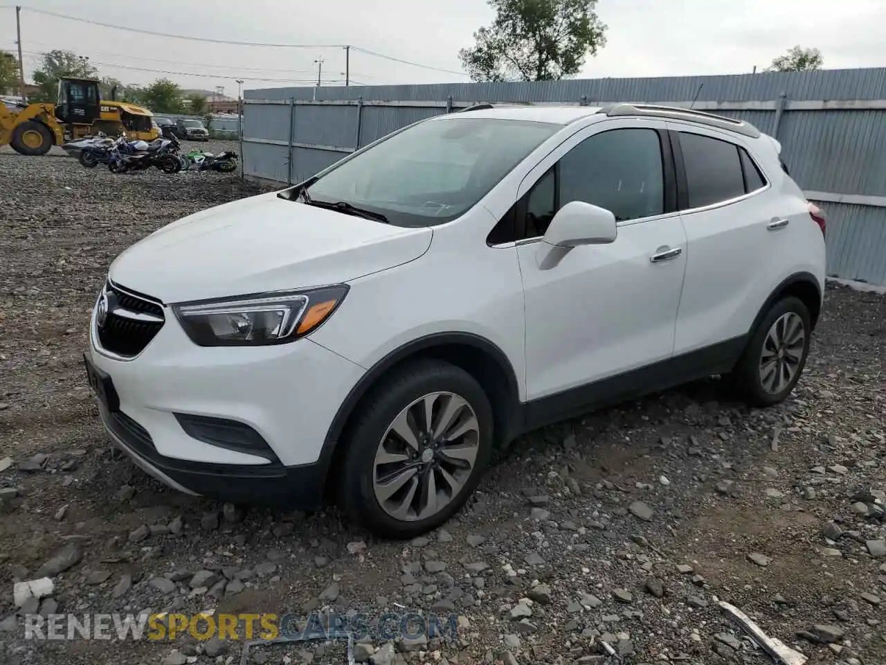 1 Photograph of a damaged car KL4CJESM3NB512249 BUICK ENCORE 2022