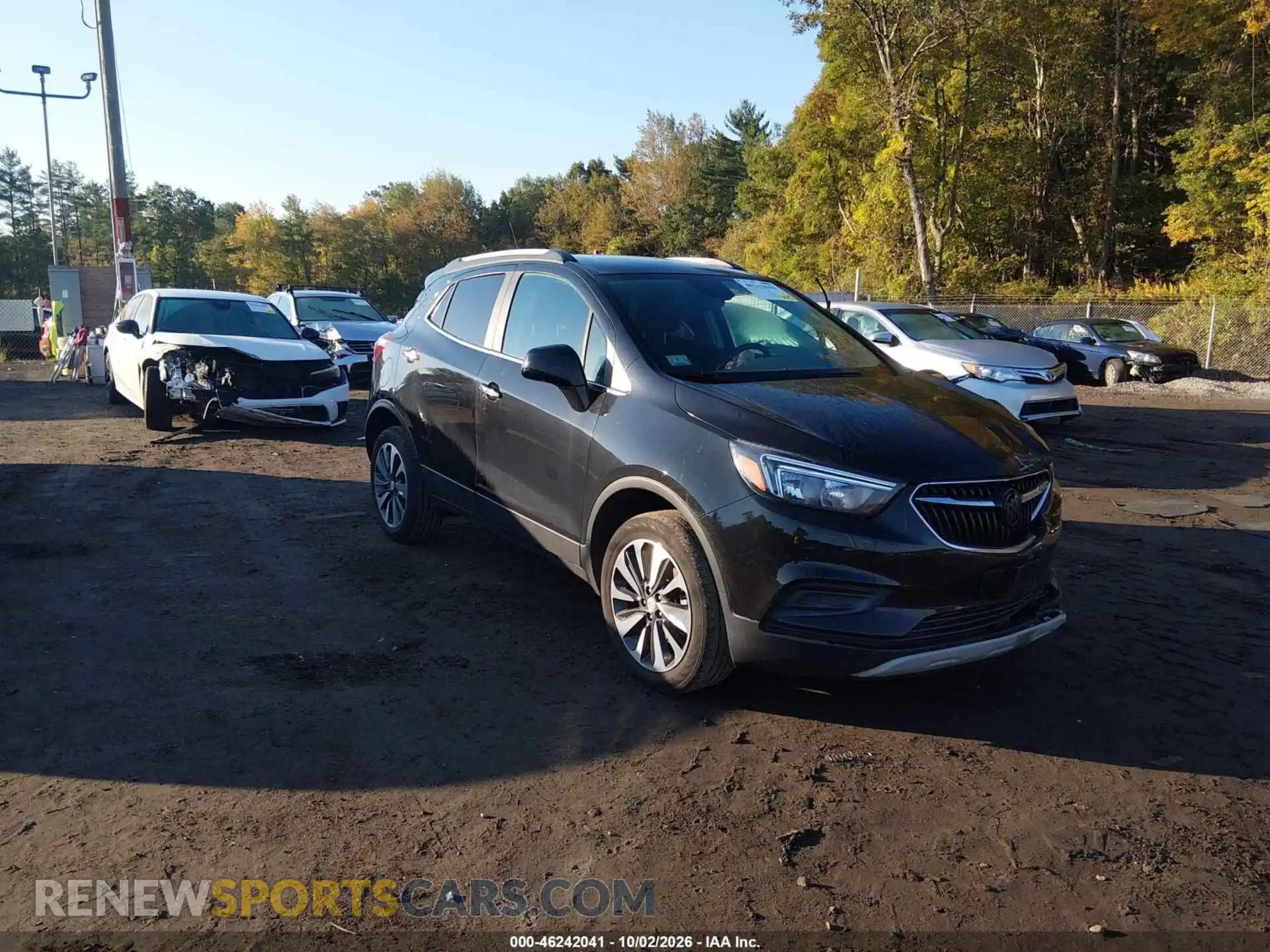1 Фотография поврежденного автомобиля KL4CJESM3NB538673 BUICK ENCORE 2022