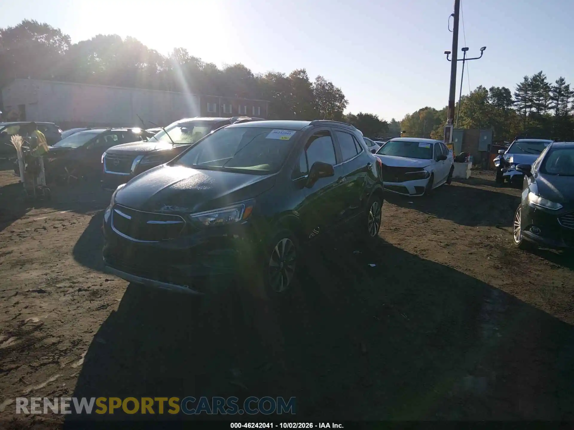 2 Фотография поврежденного автомобиля KL4CJESM3NB538673 BUICK ENCORE 2022