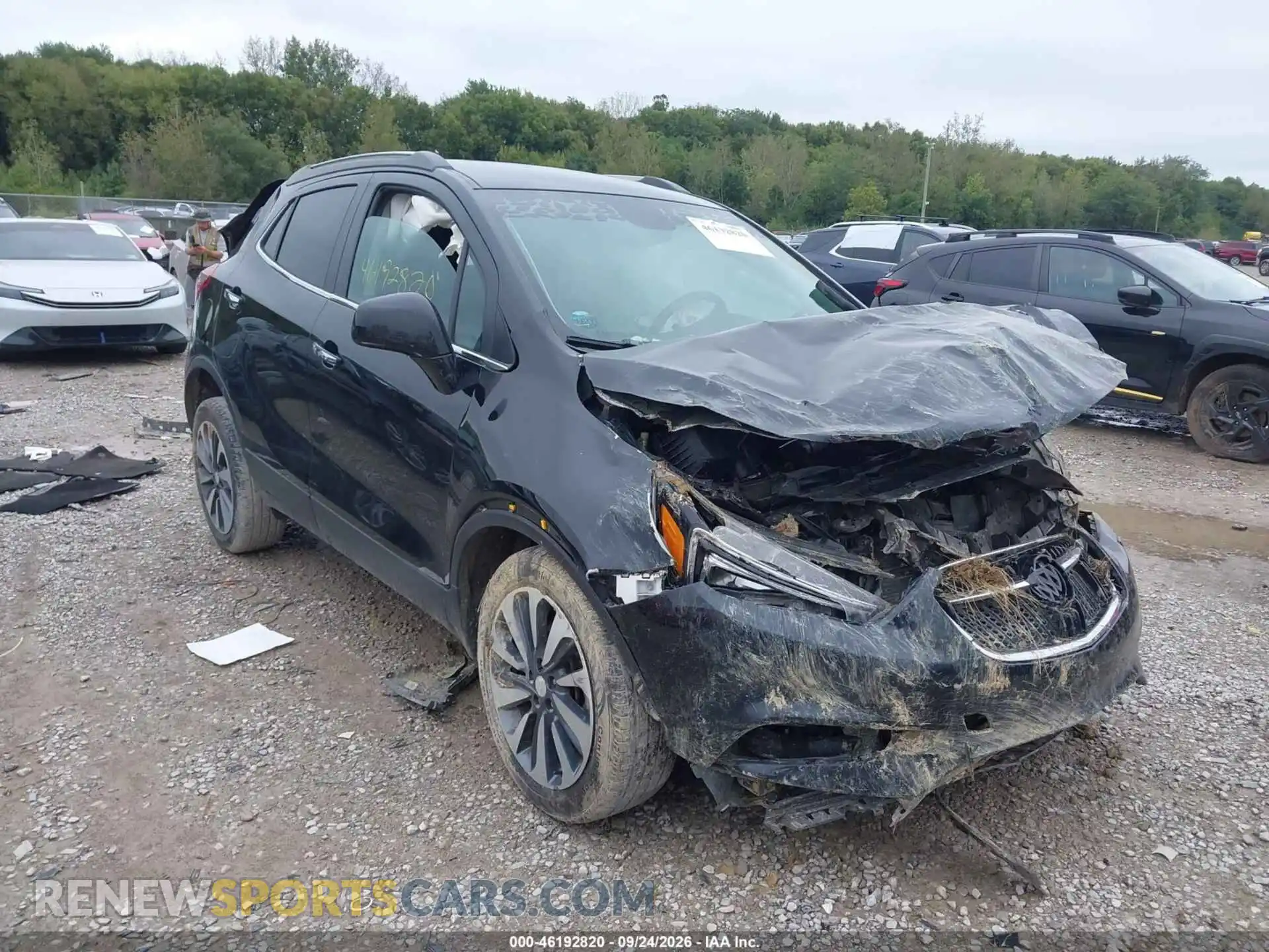1 fotografías del automóvil dañado KL4CJESM3NB538964 BUICK ENCORE 2022