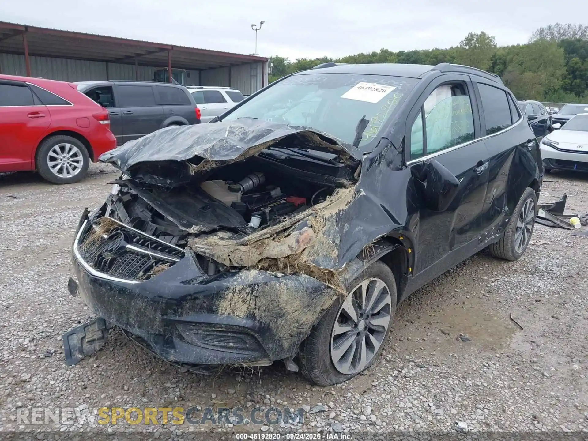 2 fotografías del automóvil dañado KL4CJESM3NB538964 BUICK ENCORE 2022