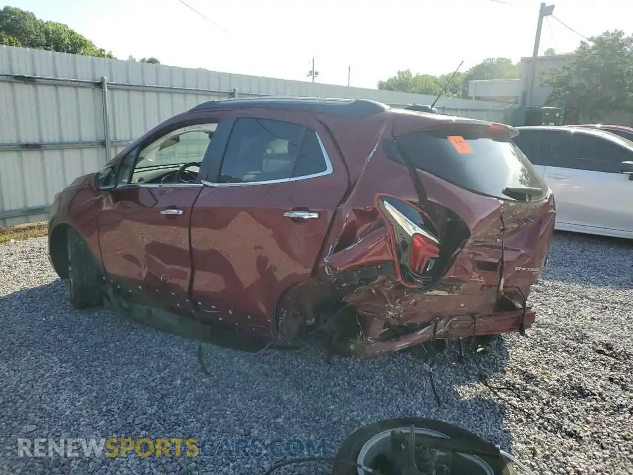 2 fotografías del automóvil dañado KL4CJESM3NB553237 BUICK ENCORE 2022