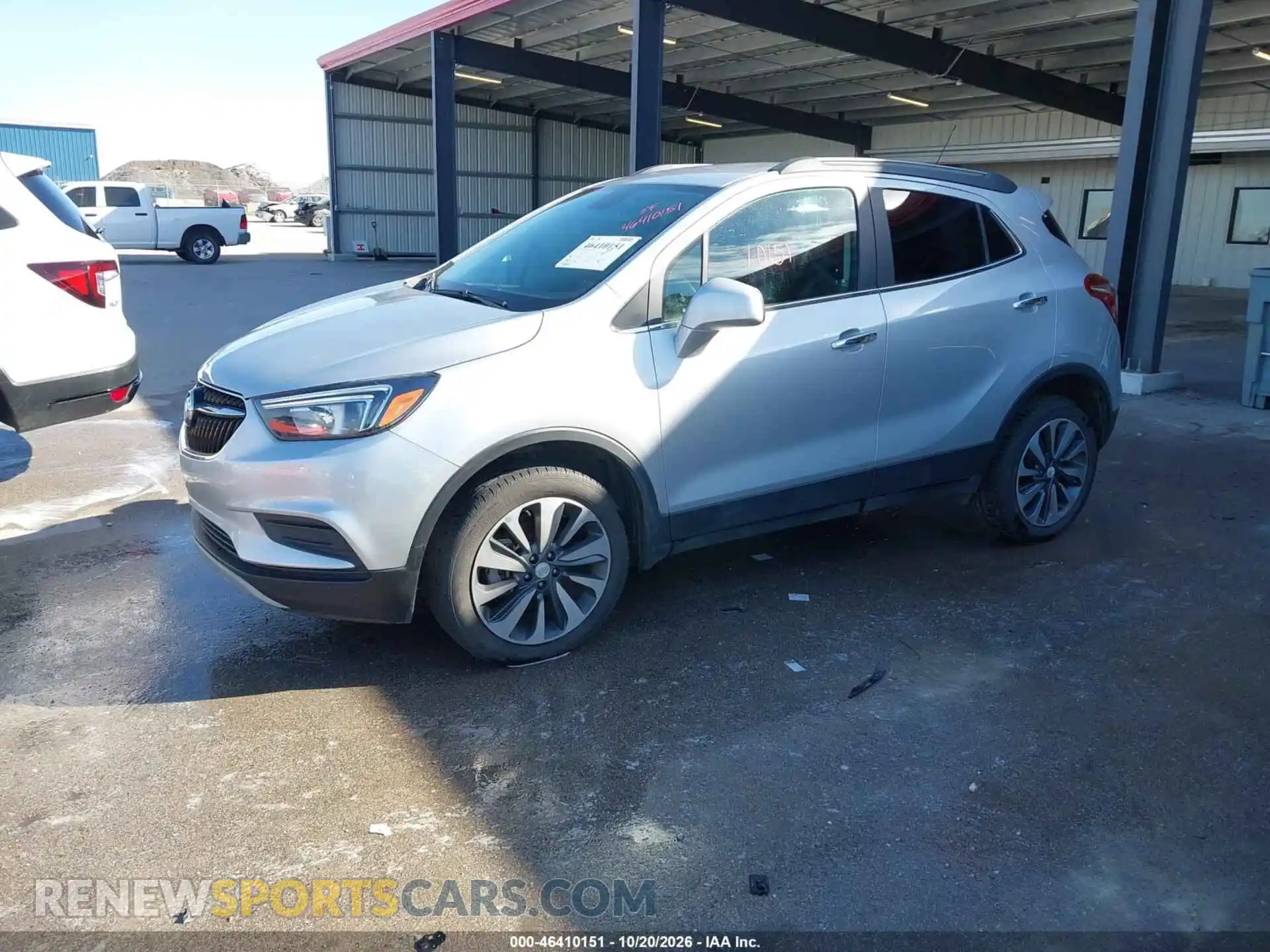 2 Фотография поврежденного автомобиля KL4CJESM3NB567204 BUICK ENCORE 2022