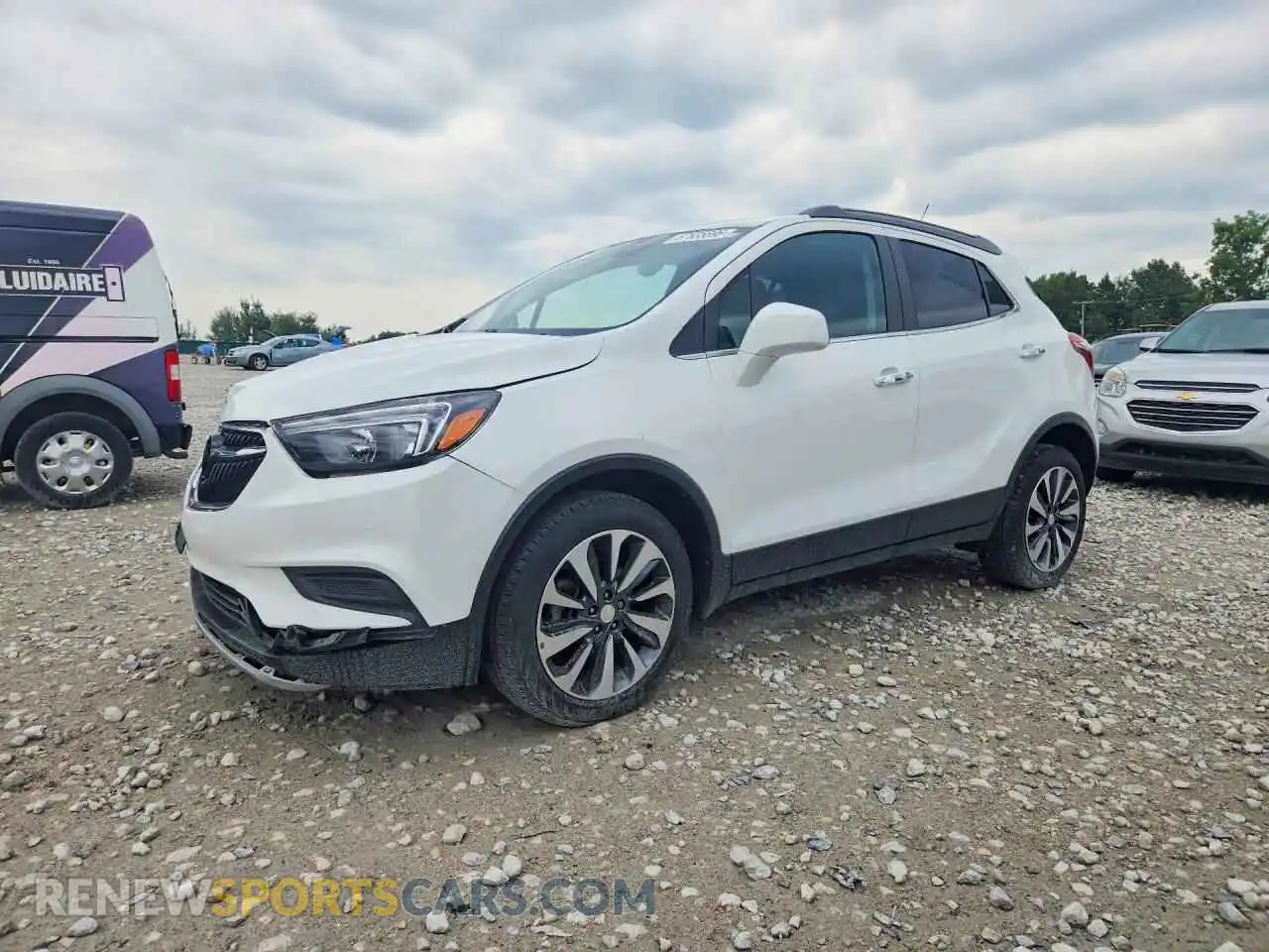 1 Photograph of a damaged car KL4CJESM4NB512163 BUICK ENCORE 2022