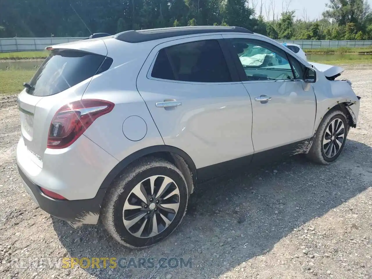 3 Photograph of a damaged car KL4CJESM4NB519405 BUICK ENCORE 2022