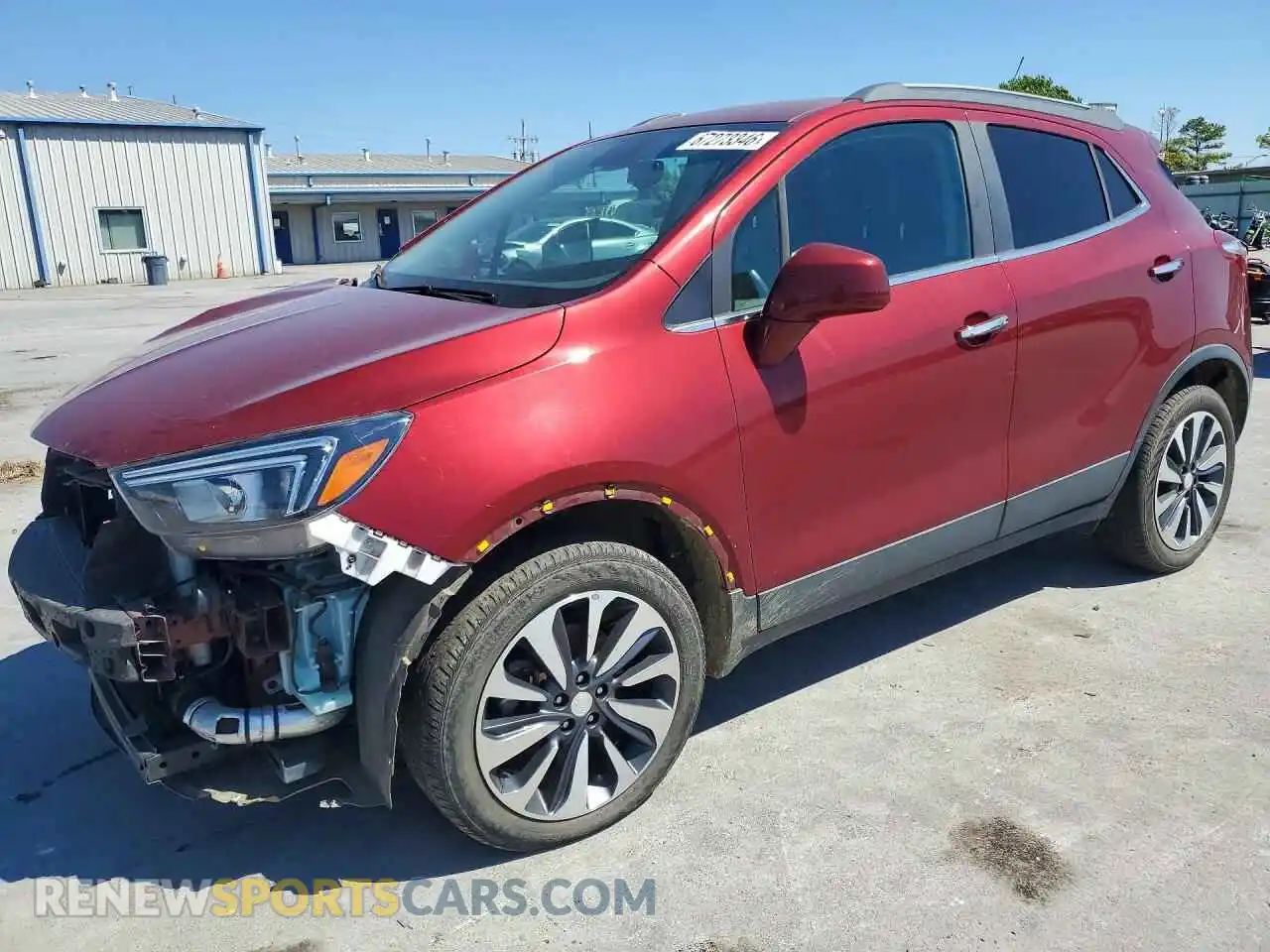 1 Photograph of a damaged car KL4CJESM4NB553201 BUICK ENCORE 2022