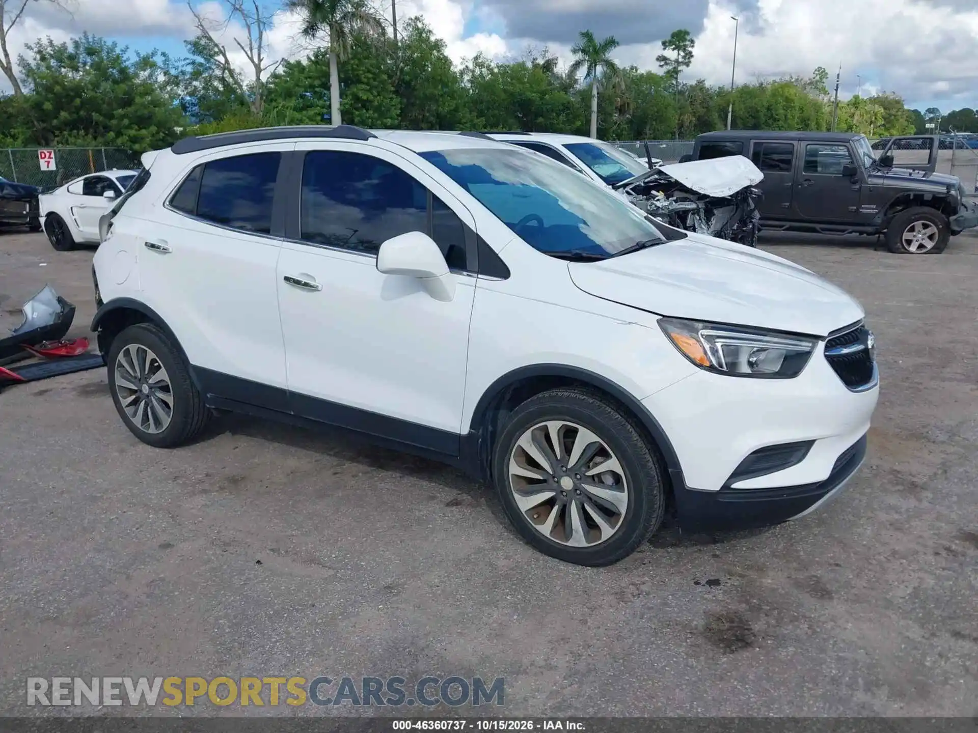 1 Photograph of a damaged car KL4CJESM5NB500345 BUICK ENCORE 2022