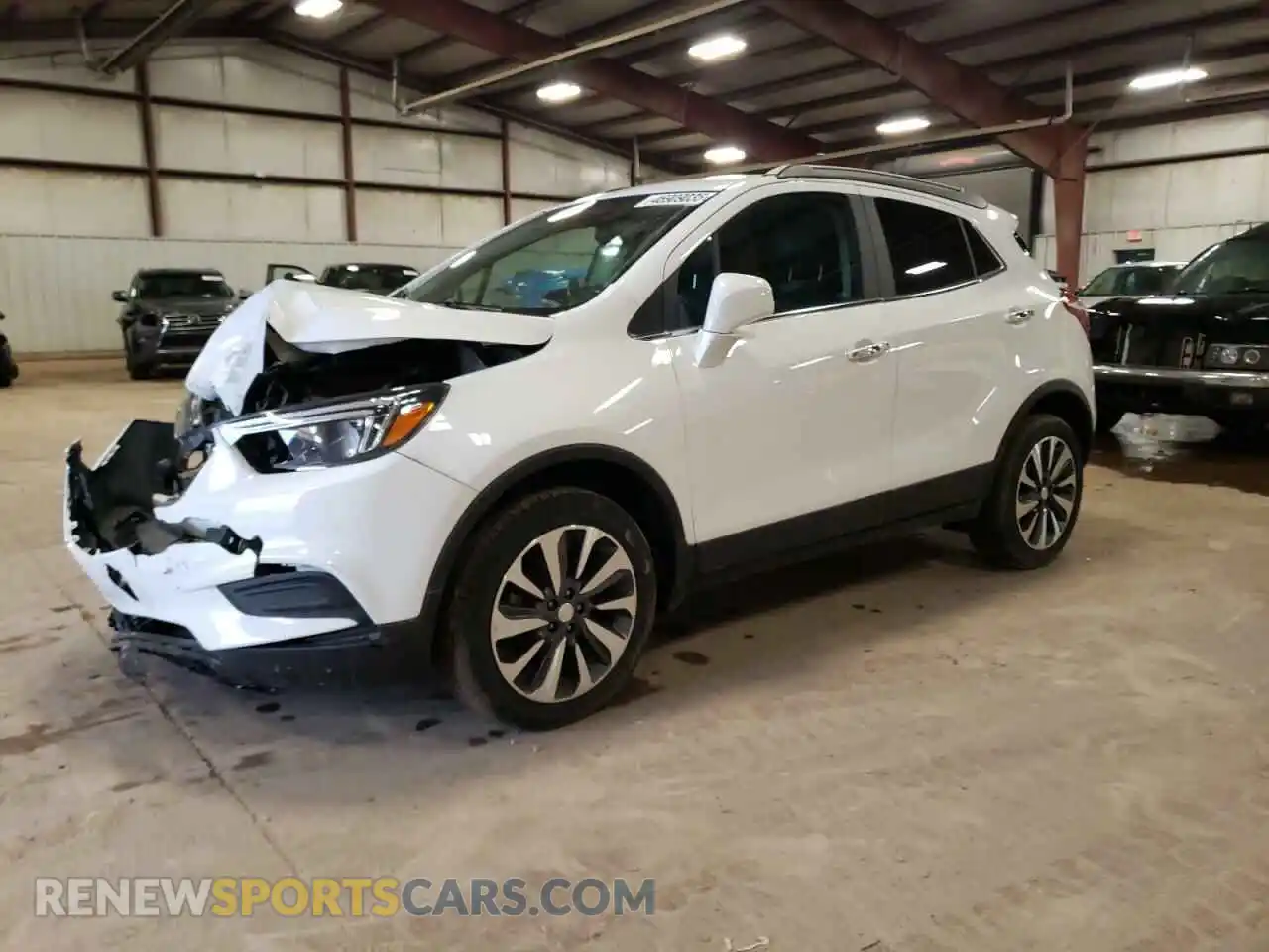 1 Photograph of a damaged car KL4CJESM5NB533085 BUICK ENCORE 2022