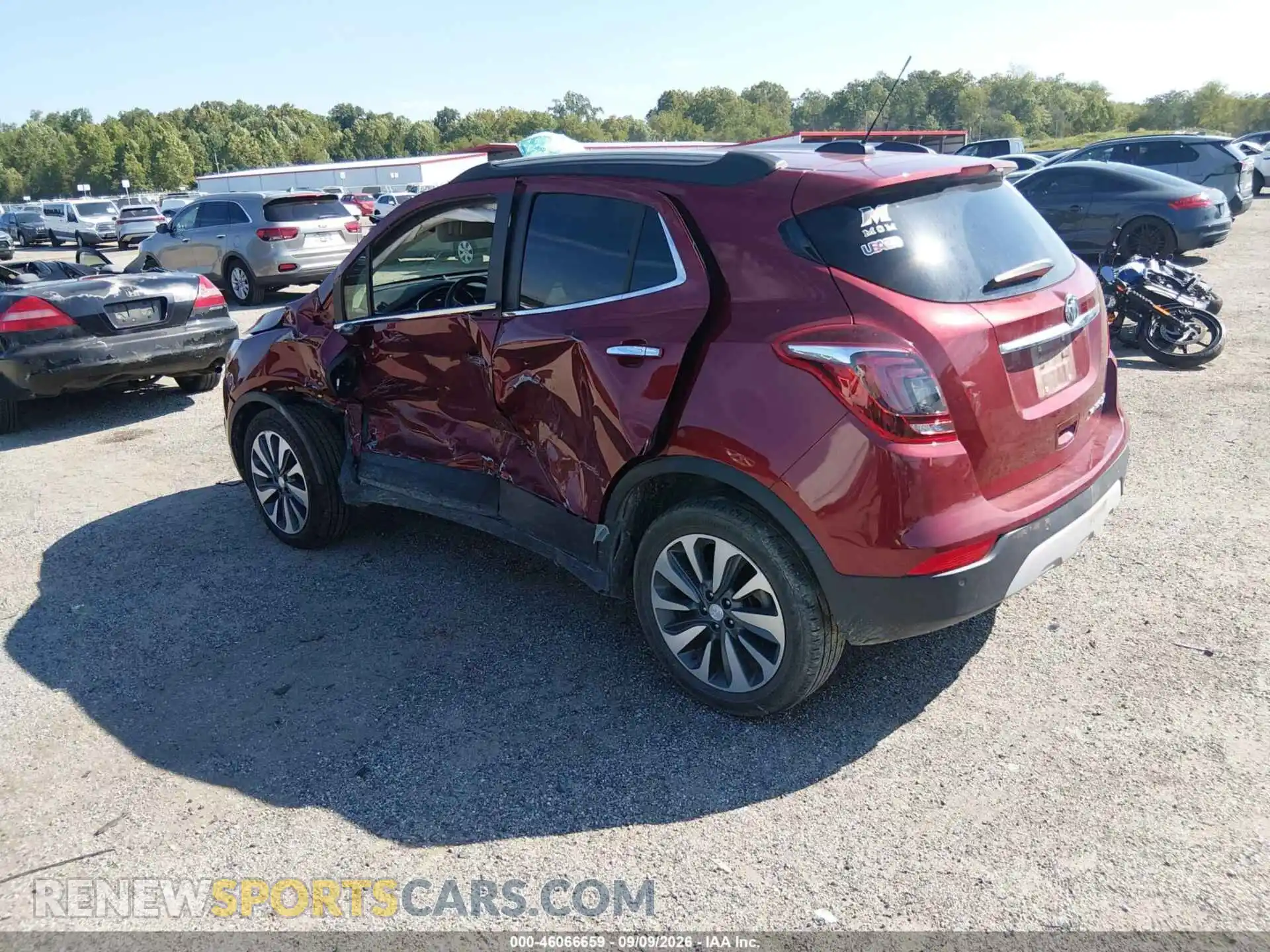 3 Photograph of a damaged car KL4CJESM5NB559668 BUICK ENCORE 2022