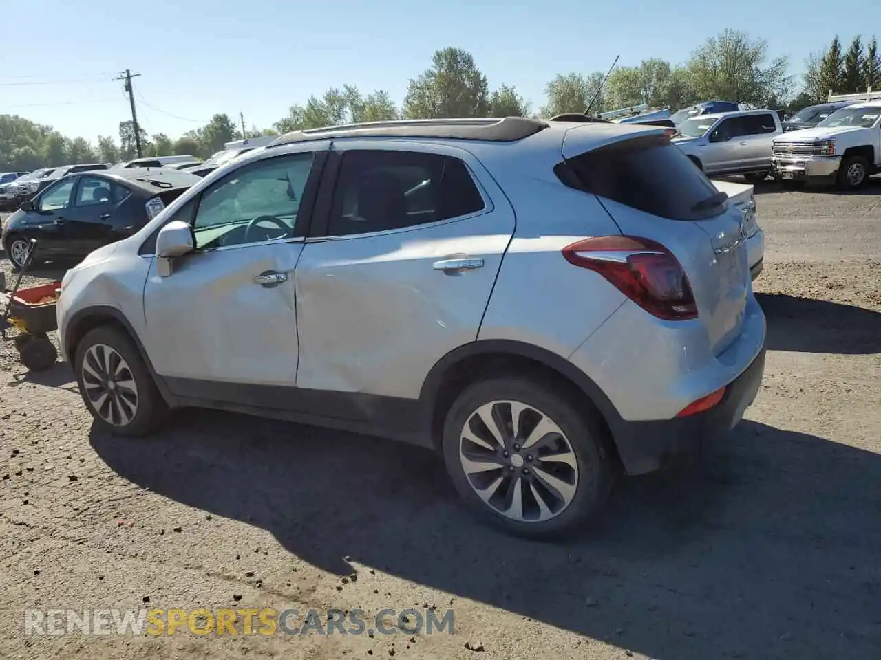 2 Photograph of a damaged car KL4CJESM5NB560271 BUICK ENCORE 2022