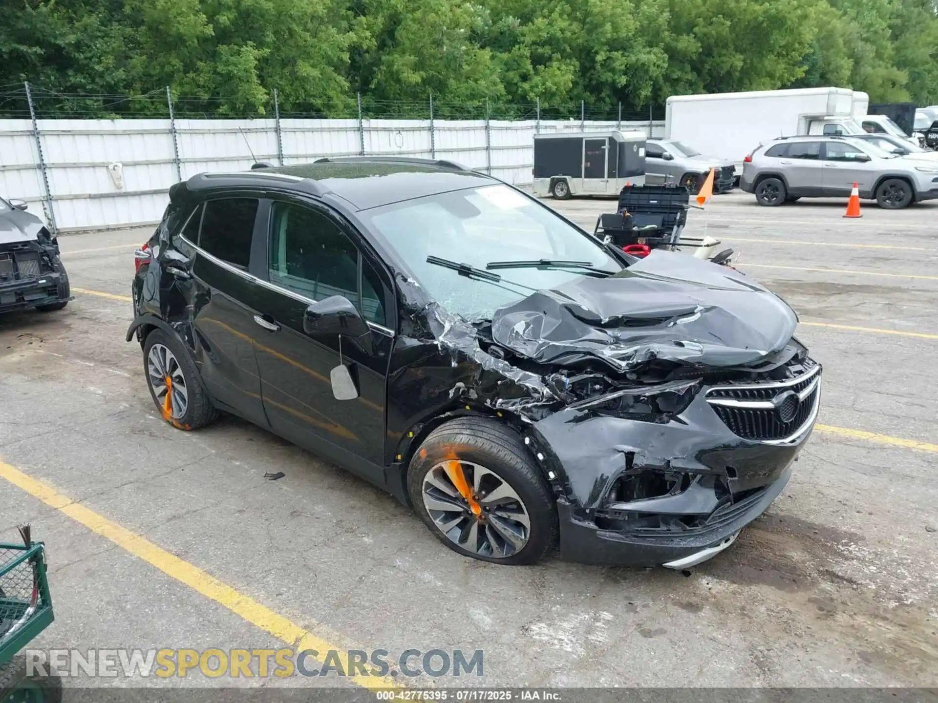 1 Photograph of a damaged car KL4CJESM6NB539283 BUICK ENCORE 2022