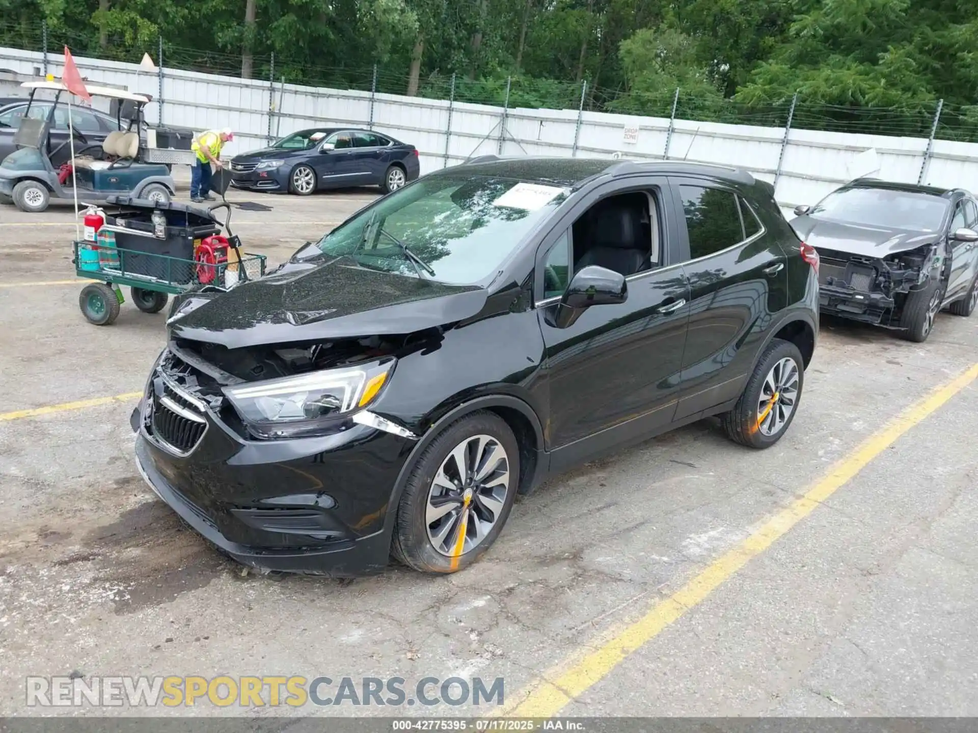 2 Photograph of a damaged car KL4CJESM6NB539283 BUICK ENCORE 2022