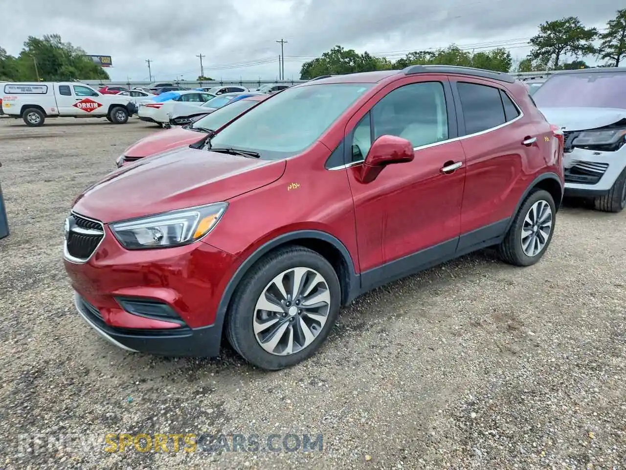 1 Photograph of a damaged car KL4CJESM6NB543902 BUICK ENCORE 2022