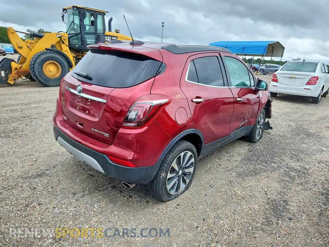 3 Photograph of a damaged car KL4CJESM6NB543902 BUICK ENCORE 2022