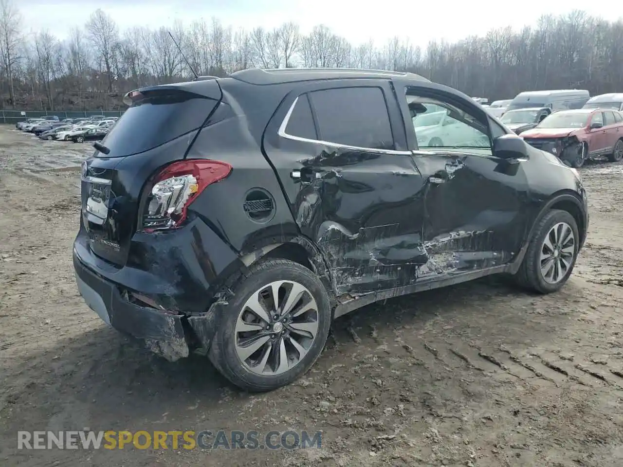 3 Photograph of a damaged car KL4CJESM6NB566760 BUICK ENCORE 2022