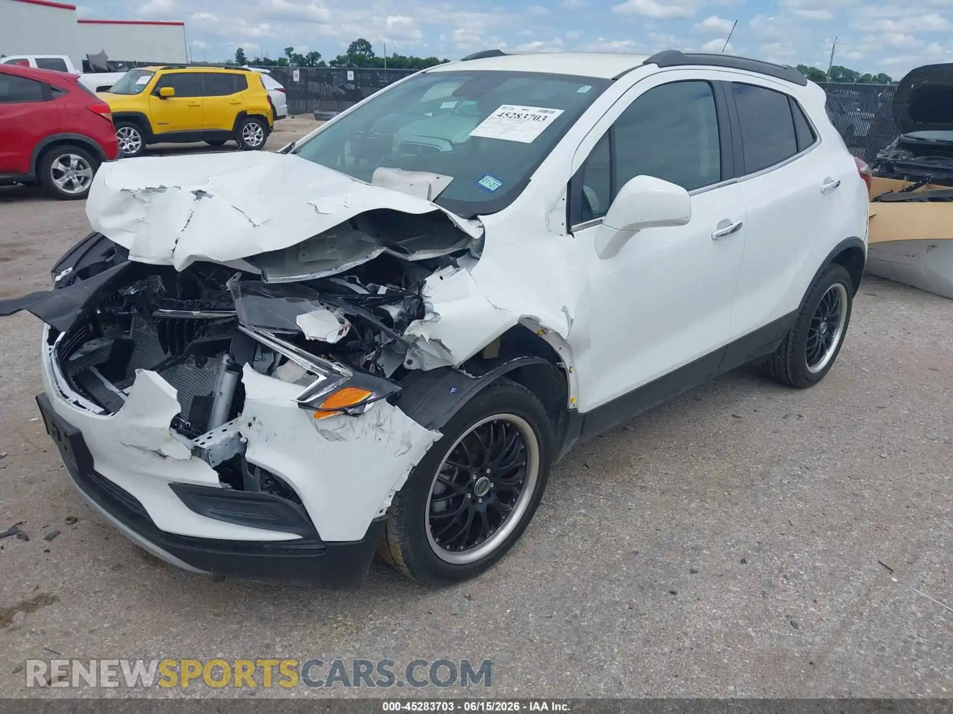 2 Photograph of a damaged car KL4CJESM8NB505880 BUICK ENCORE 2022