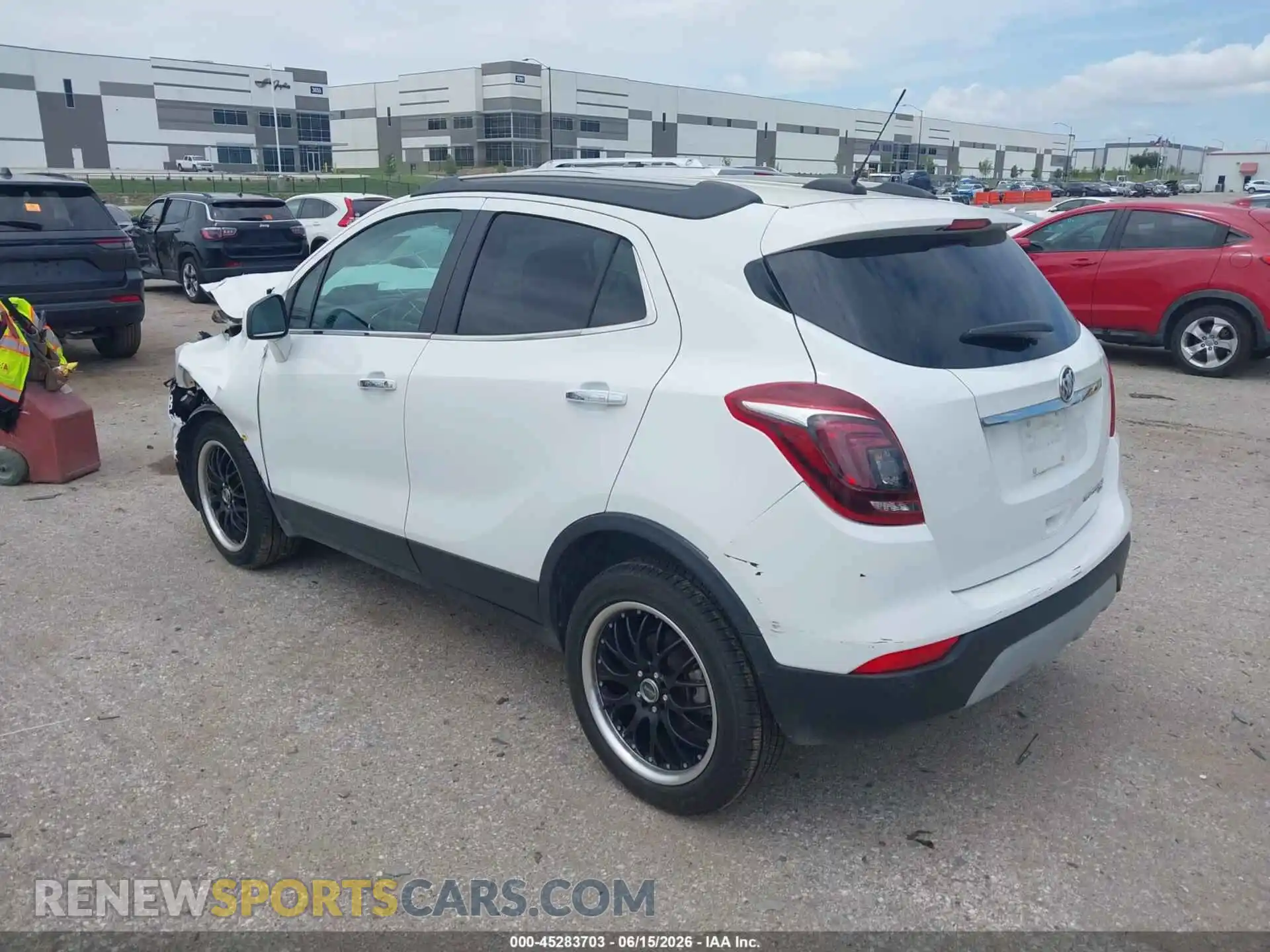 3 Photograph of a damaged car KL4CJESM8NB505880 BUICK ENCORE 2022