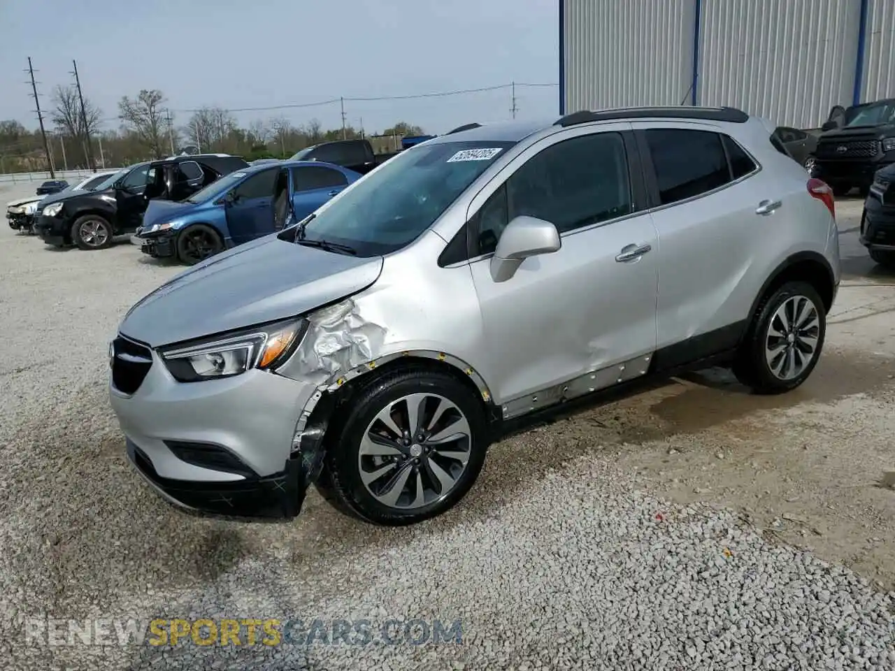 1 Photograph of a damaged car KL4CJESM8NB519679 BUICK ENCORE 2022