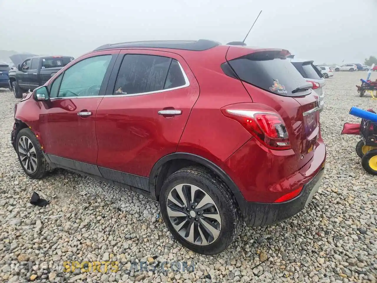 2 fotografías del automóvil dañado KL4CJESM9NB554263 BUICK ENCORE 2022