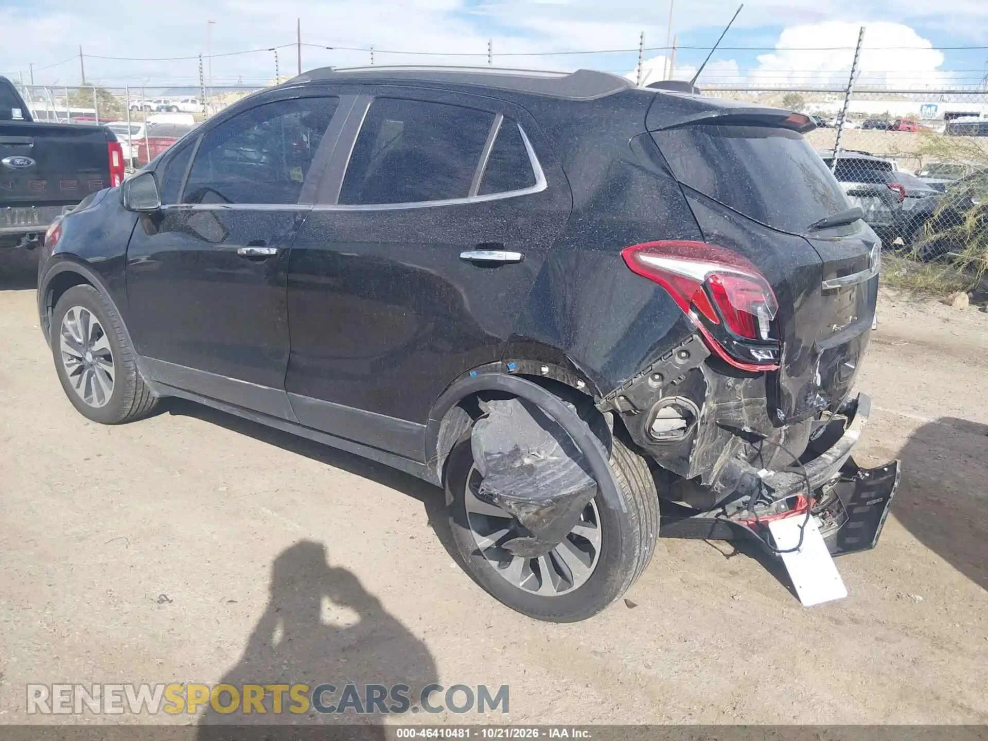 3 Photograph of a damaged car KL4CJESMXNB522647 BUICK ENCORE 2022