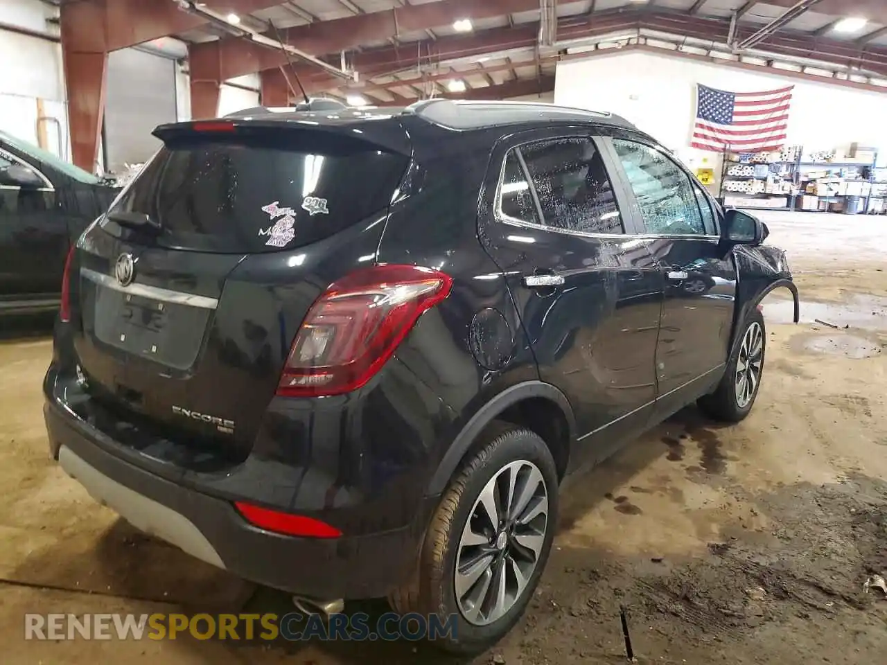 3 Фотография поврежденного автомобиля KL4CJESMXNB552862 BUICK ENCORE 2022