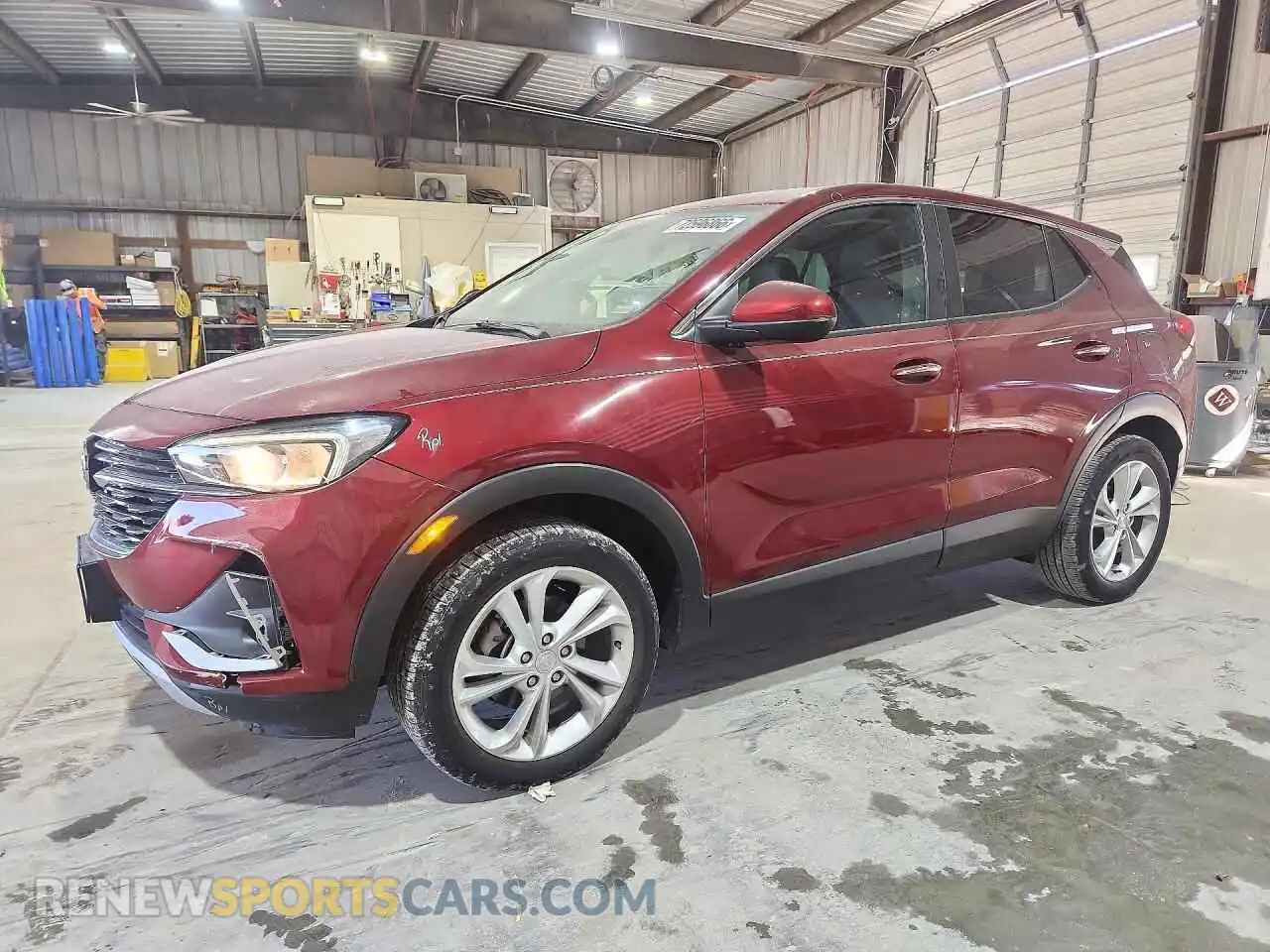 1 Photograph of a damaged car KL4MMBS21NB143934 BUICK ENCORE 2022