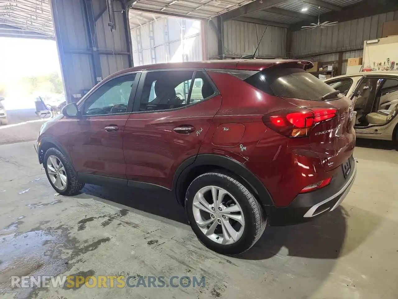 2 Photograph of a damaged car KL4MMBS21NB143934 BUICK ENCORE 2022