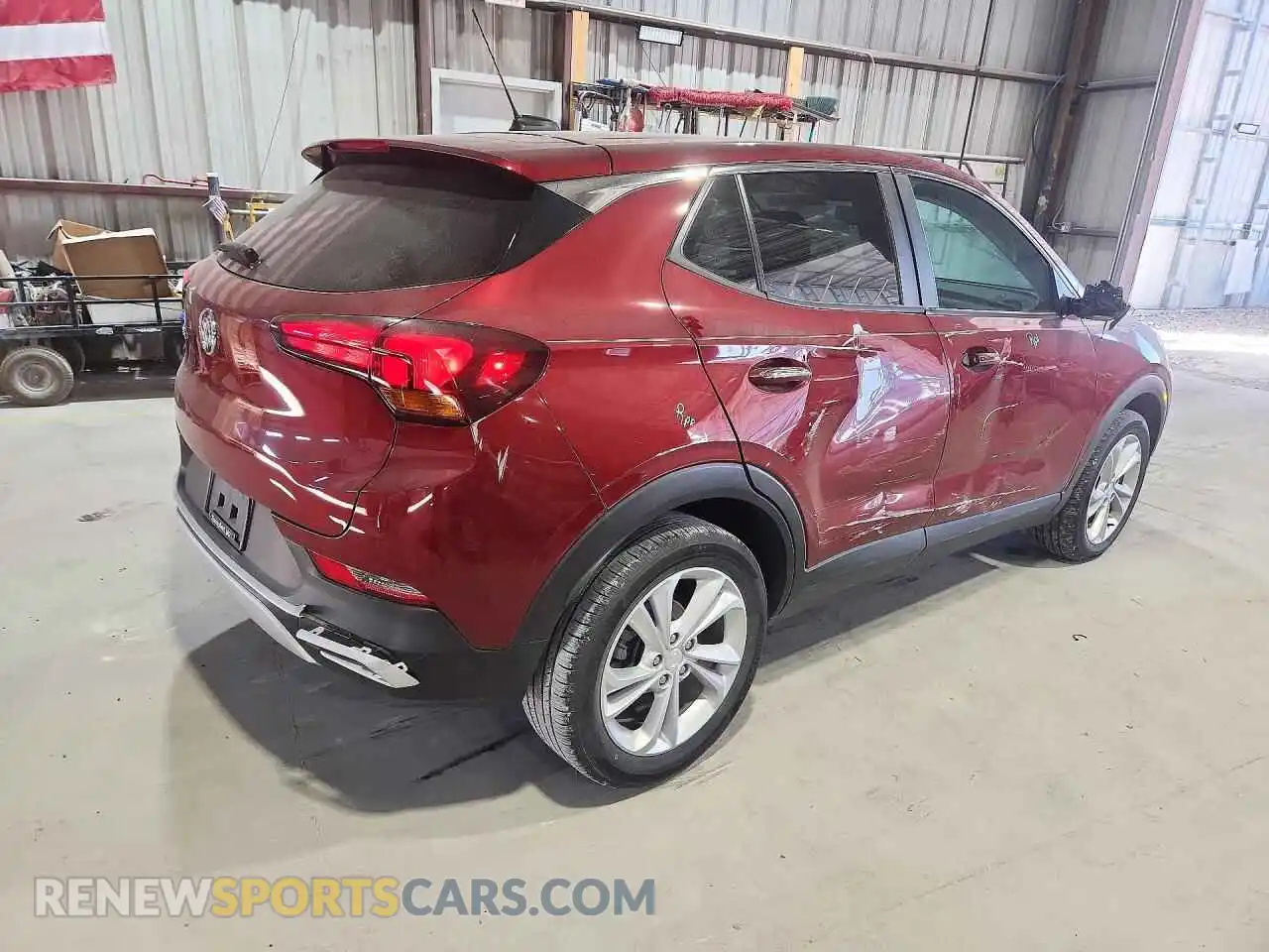 3 Photograph of a damaged car KL4MMBS21NB143934 BUICK ENCORE 2022