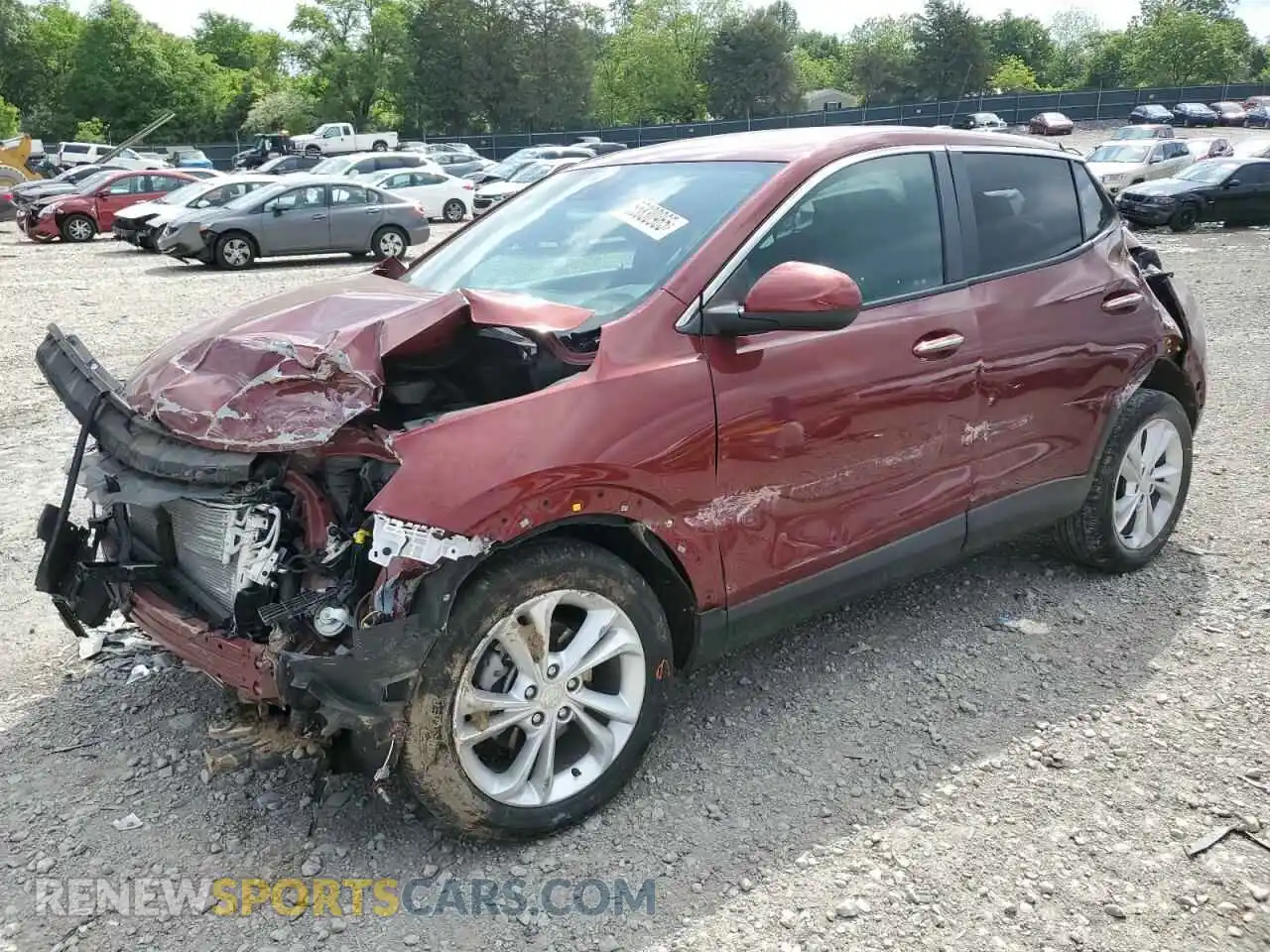 1 Photograph of a damaged car KL4MMBS23NB136127 BUICK ENCORE 2022