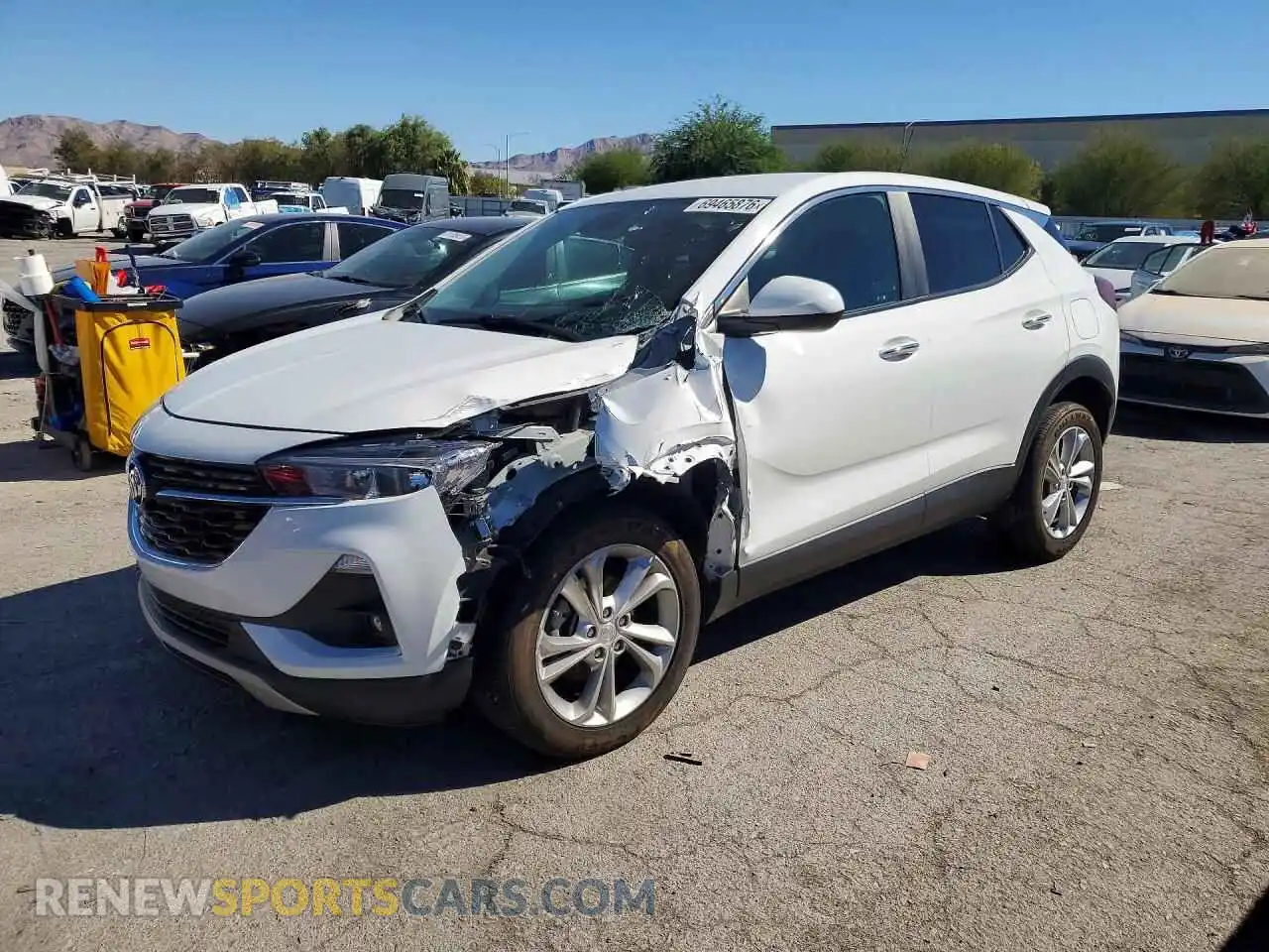 1 Photograph of a damaged car KL4MMBS24NB104285 BUICK ENCORE 2022