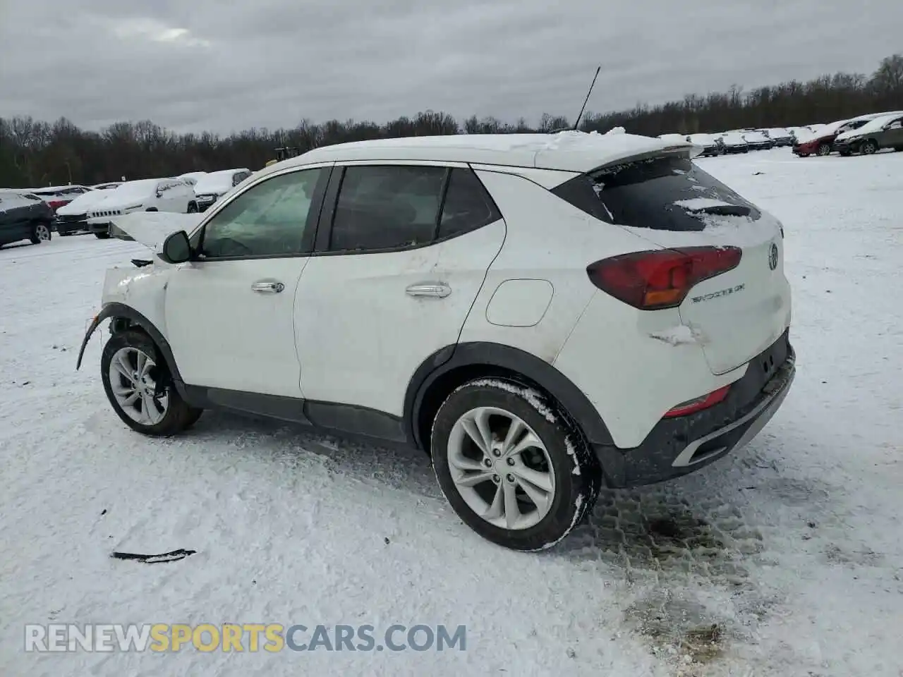 2 Photograph of a damaged car KL4MMBS25NB125534 BUICK ENCORE 2022