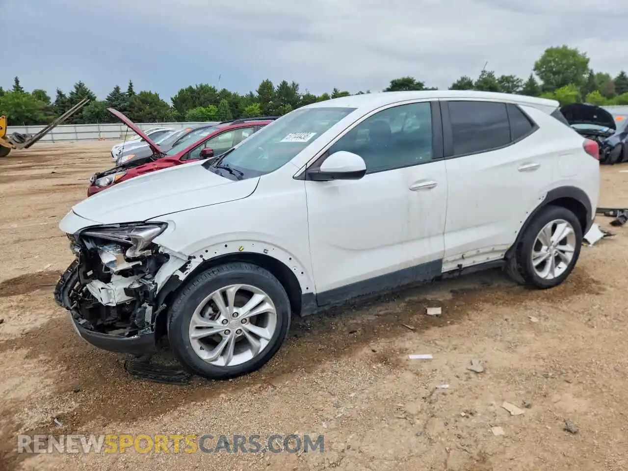 1 Photograph of a damaged car KL4MMBS25NB148036 BUICK ENCORE 2022
