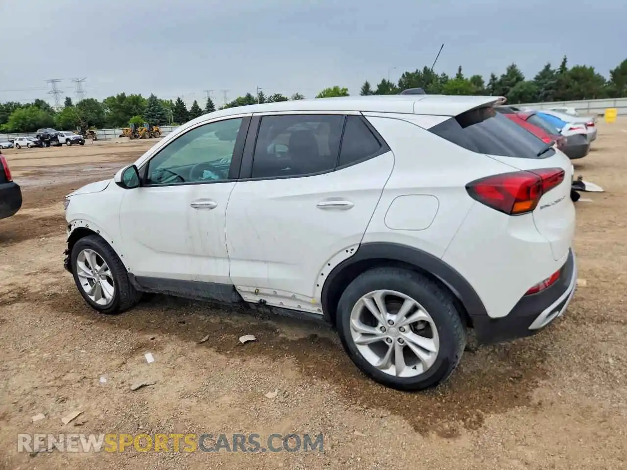 2 Photograph of a damaged car KL4MMBS25NB148036 BUICK ENCORE 2022
