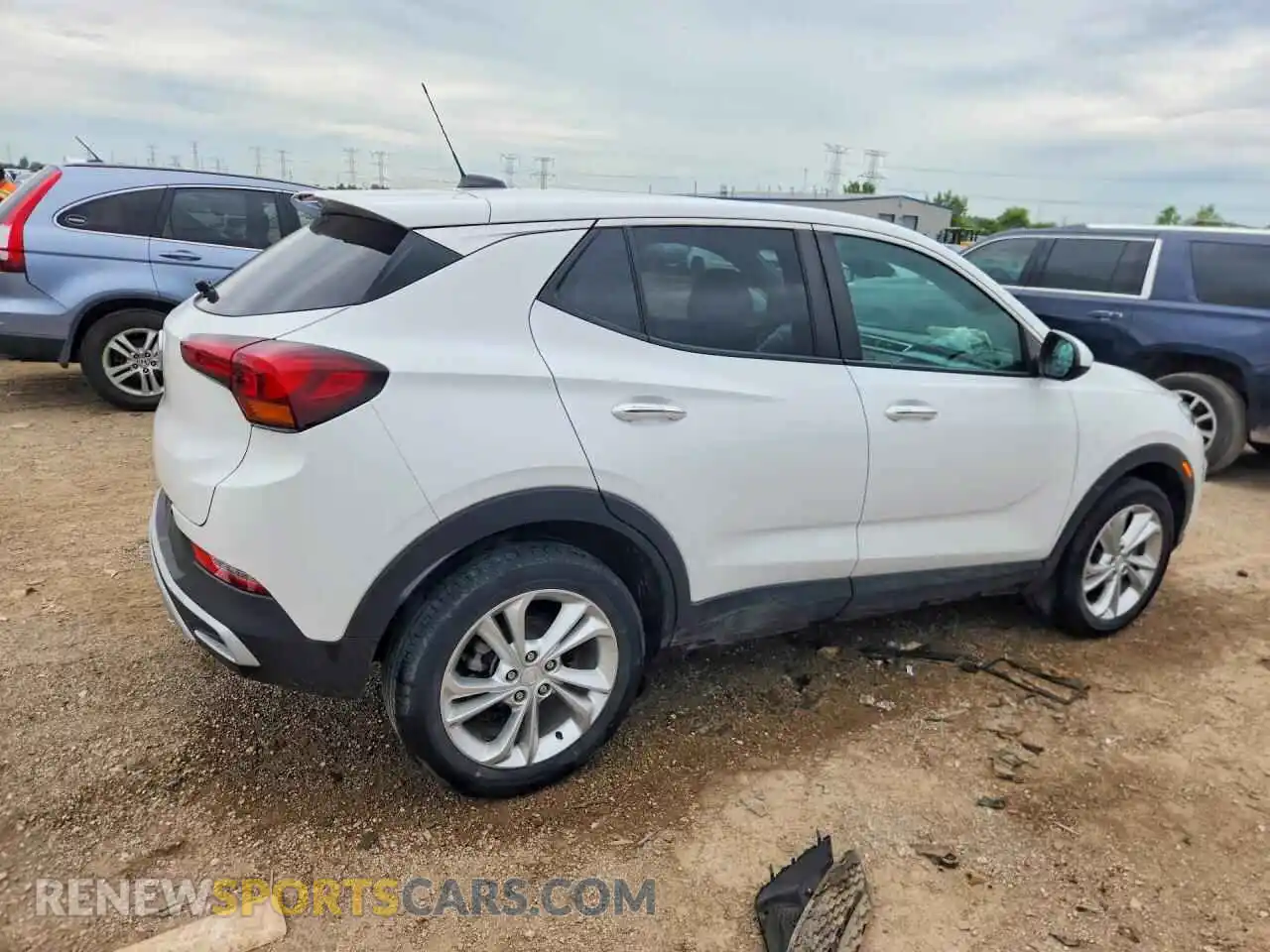 3 Photograph of a damaged car KL4MMBS25NB148036 BUICK ENCORE 2022