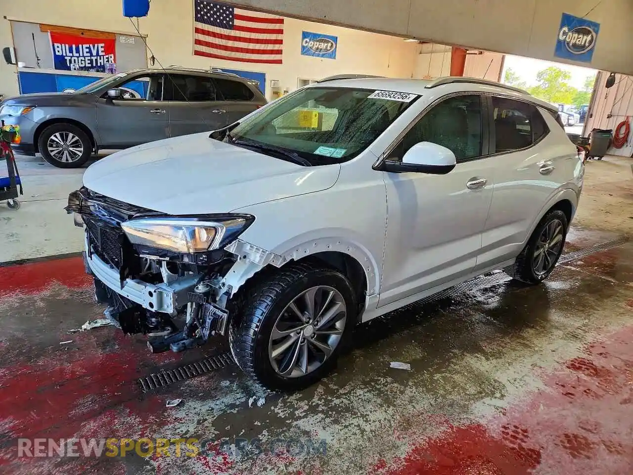 1 fotografías del automóvil dañado KL4MMBS26NB091636 BUICK ENCORE 2022