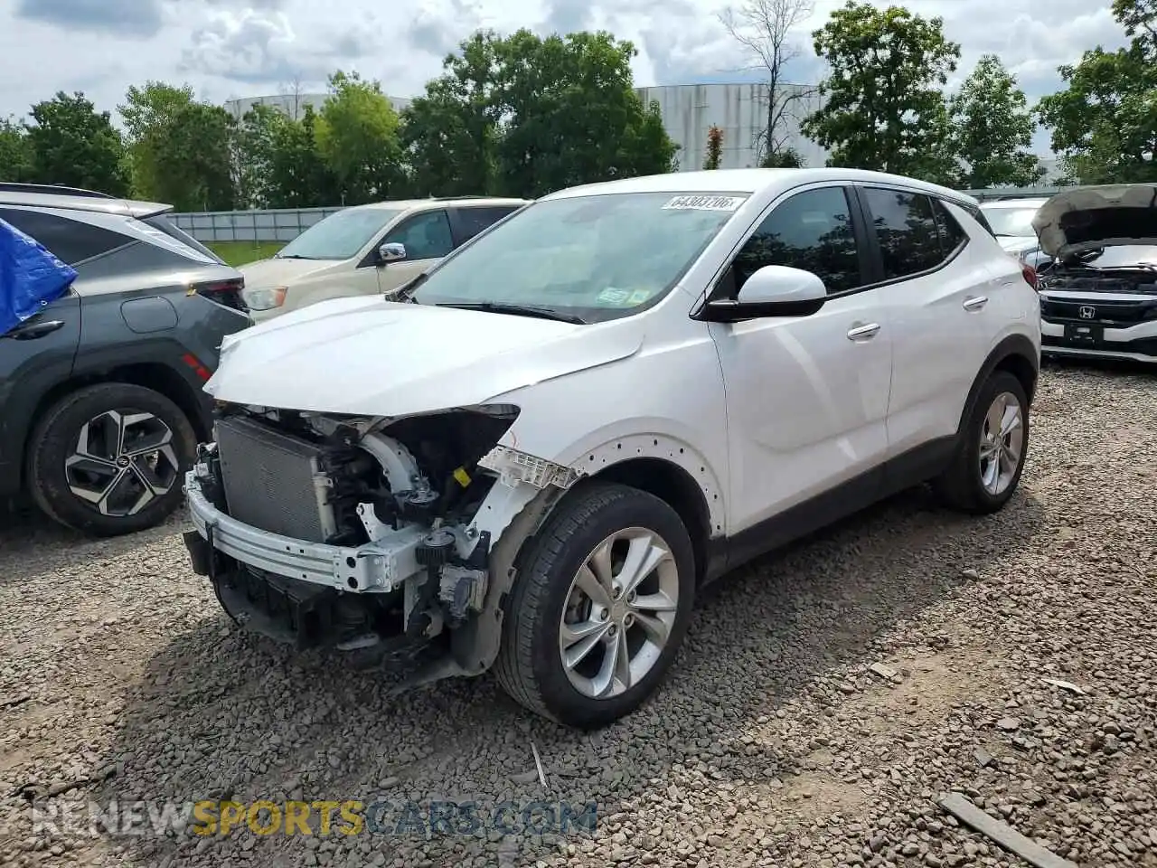 1 Photograph of a damaged car KL4MMCSL2NB081913 BUICK ENCORE 2022