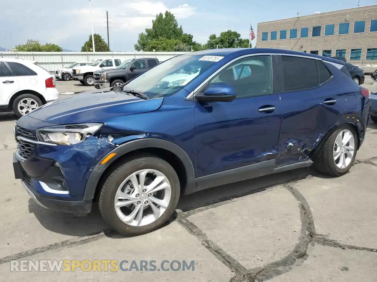 1 Photograph of a damaged car KL4MMCSL2NB137333 BUICK ENCORE 2022