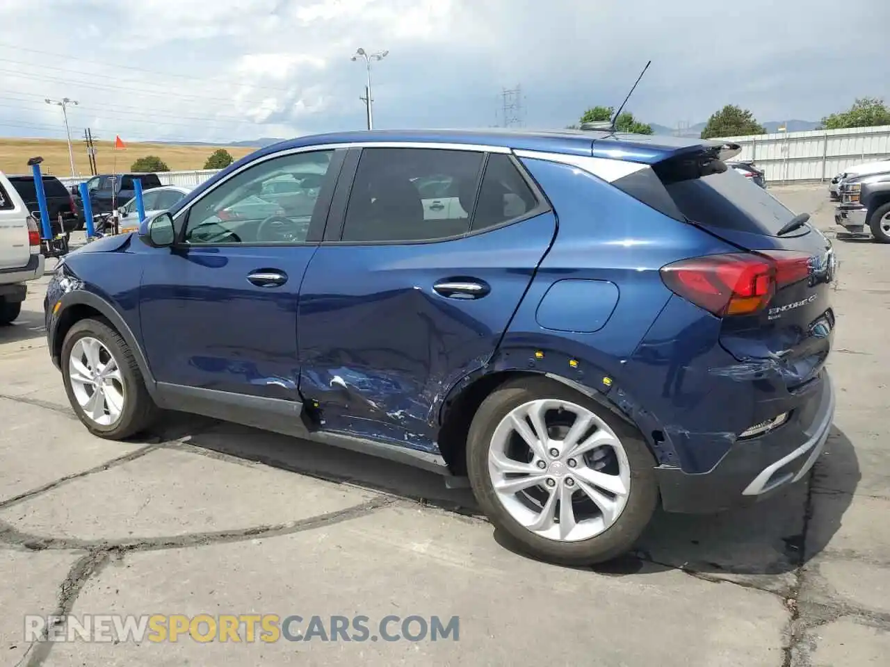 2 Photograph of a damaged car KL4MMCSL2NB137333 BUICK ENCORE 2022