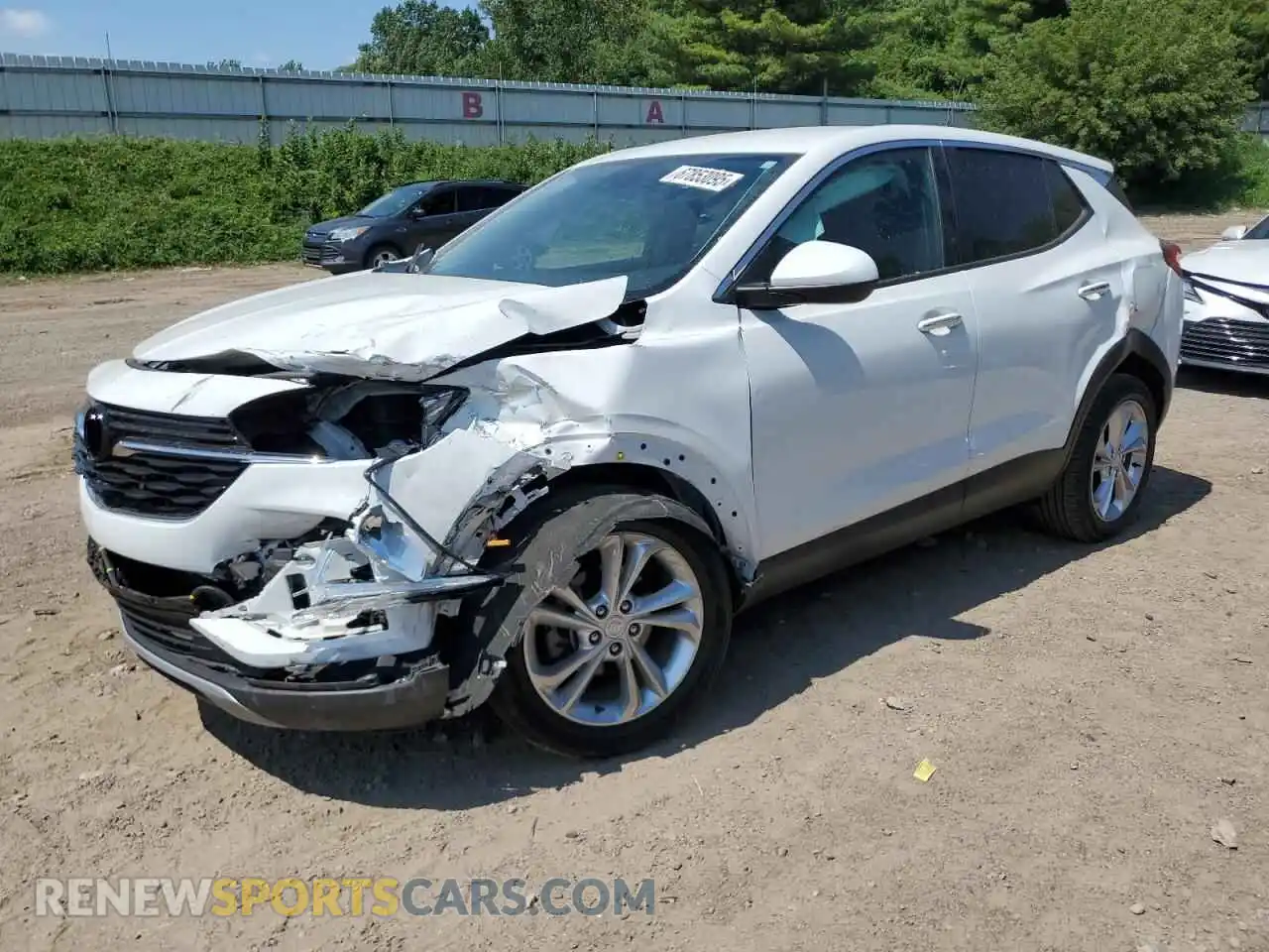1 Photograph of a damaged car KL4MMCSL3NB035166 BUICK ENCORE 2022