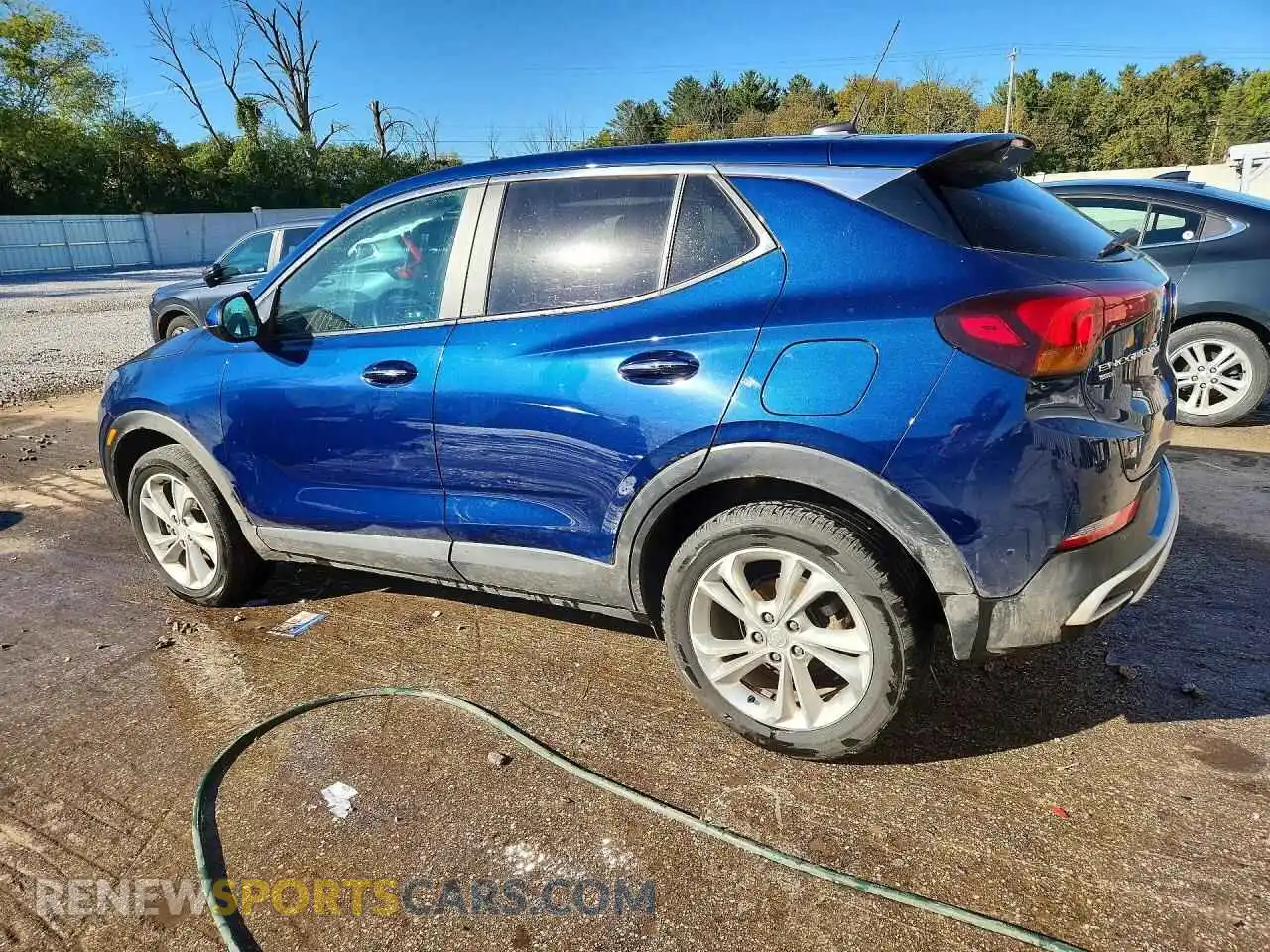 2 fotografías del automóvil dañado KL4MMCSL3NB137681 BUICK ENCORE 2022