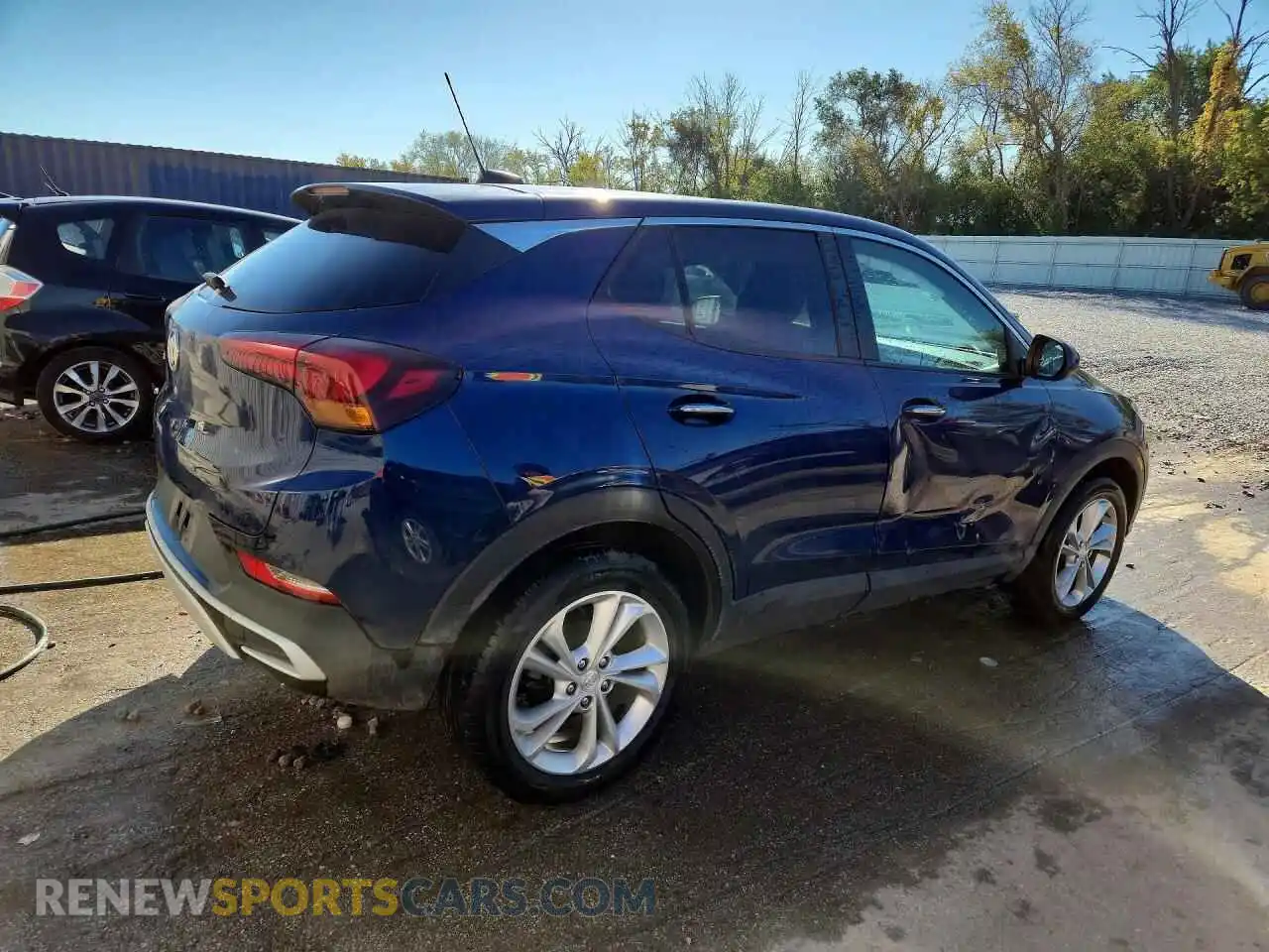 3 fotografías del automóvil dañado KL4MMCSL3NB137681 BUICK ENCORE 2022