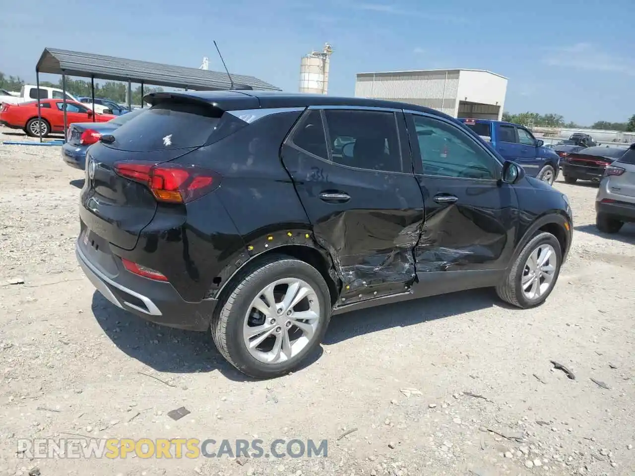 3 Photograph of a damaged car KL4MMCSL6NB082157 BUICK ENCORE 2022