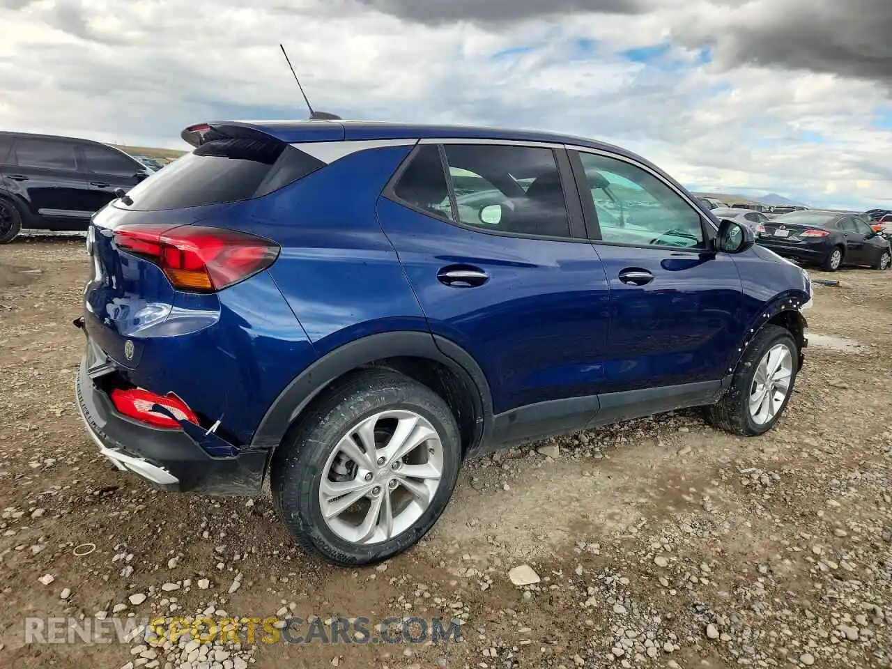 3 Photograph of a damaged car KL4MMCSL7NB011484 BUICK ENCORE 2022