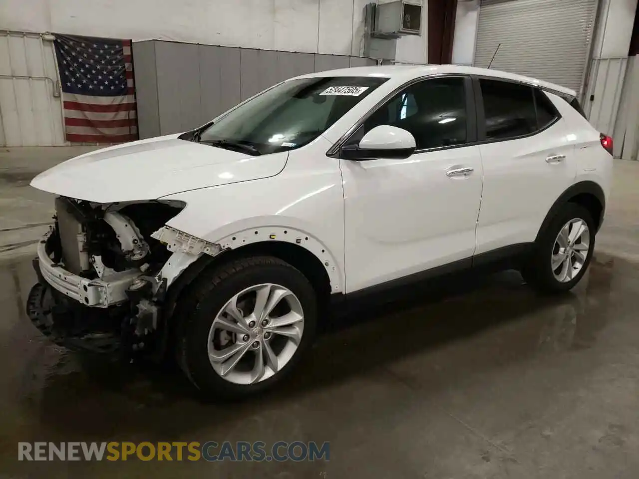 1 Photograph of a damaged car KL4MMCSL7NB138008 BUICK ENCORE 2022