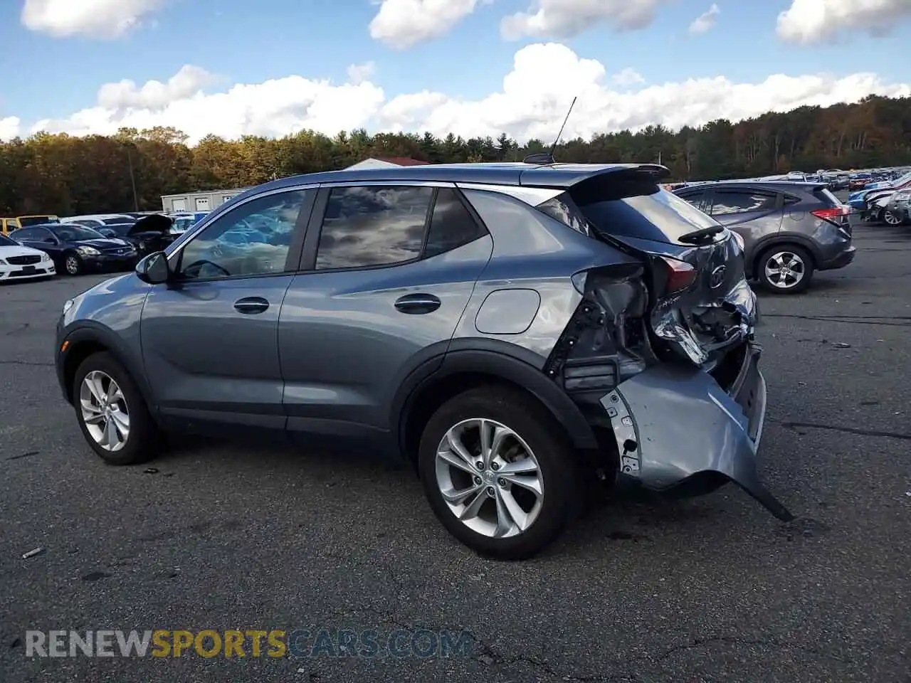 2 Photograph of a damaged car KL4MMCSL9NB052120 BUICK ENCORE 2022