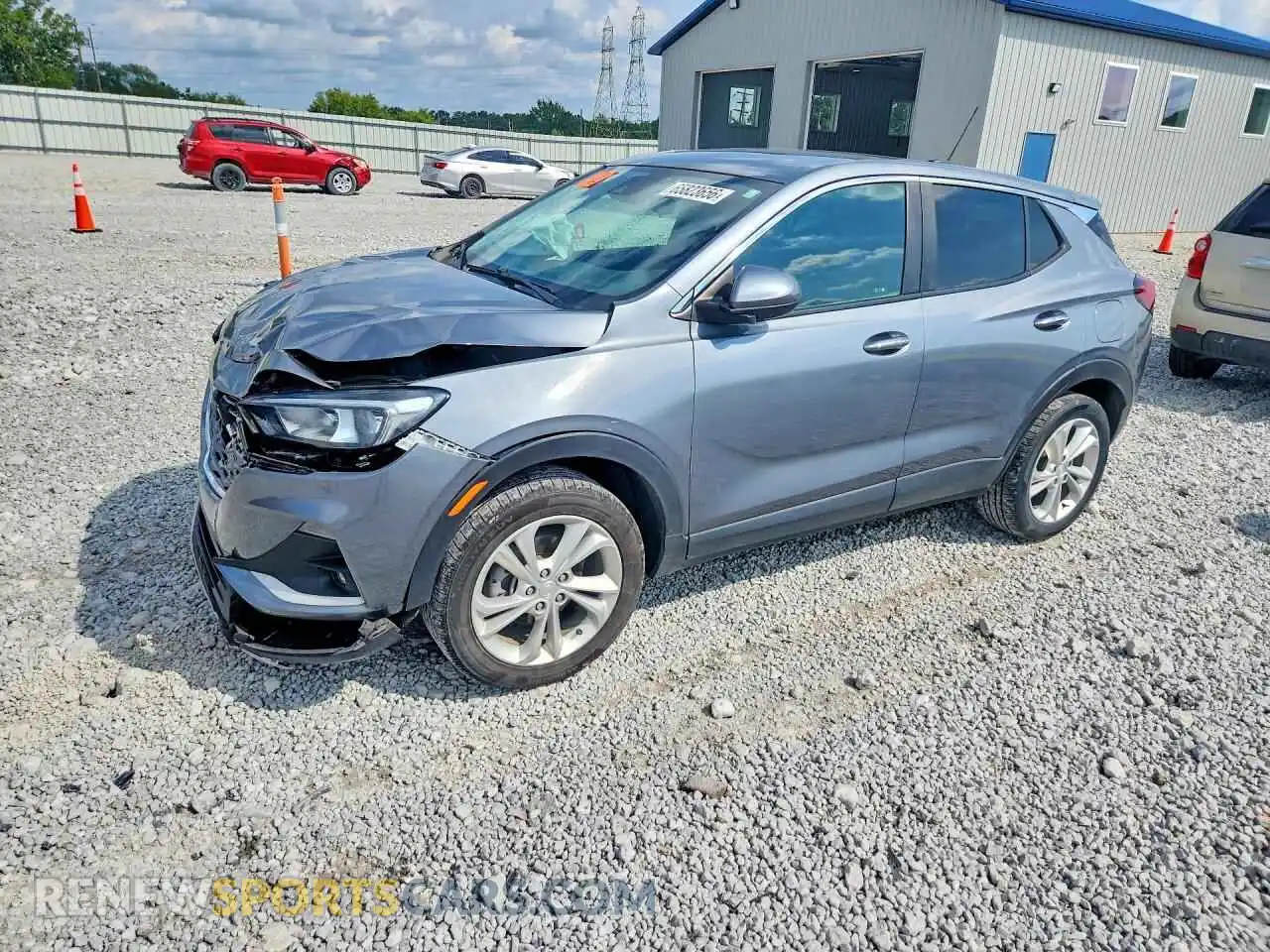 1 Photograph of a damaged car KL4MMCSL9NB097316 BUICK ENCORE 2022